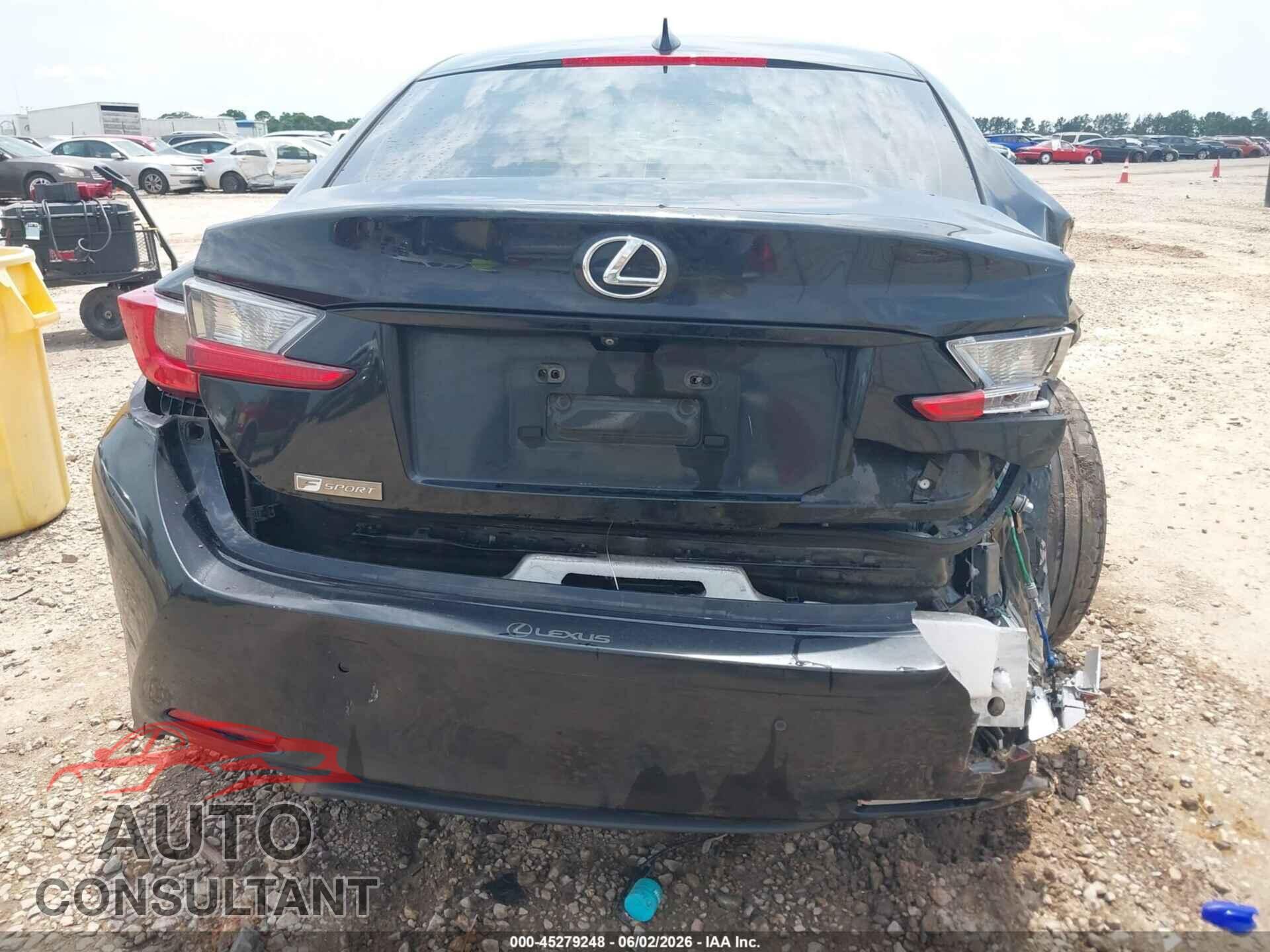 LEXUS RC 200T 2016 - JTHHA5BC1G5002260