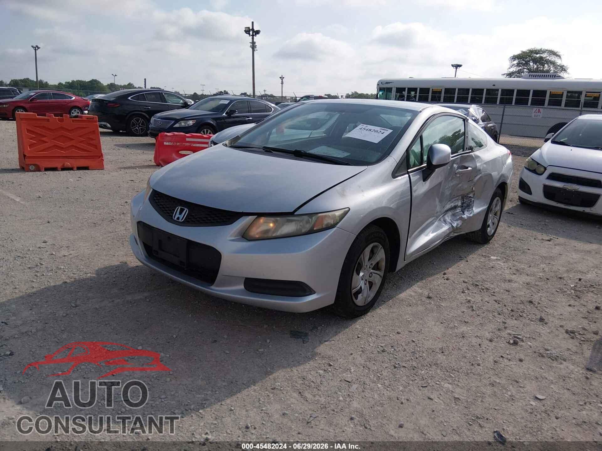 HONDA CIVIC 2013 - 2HGFG3B57DH512342