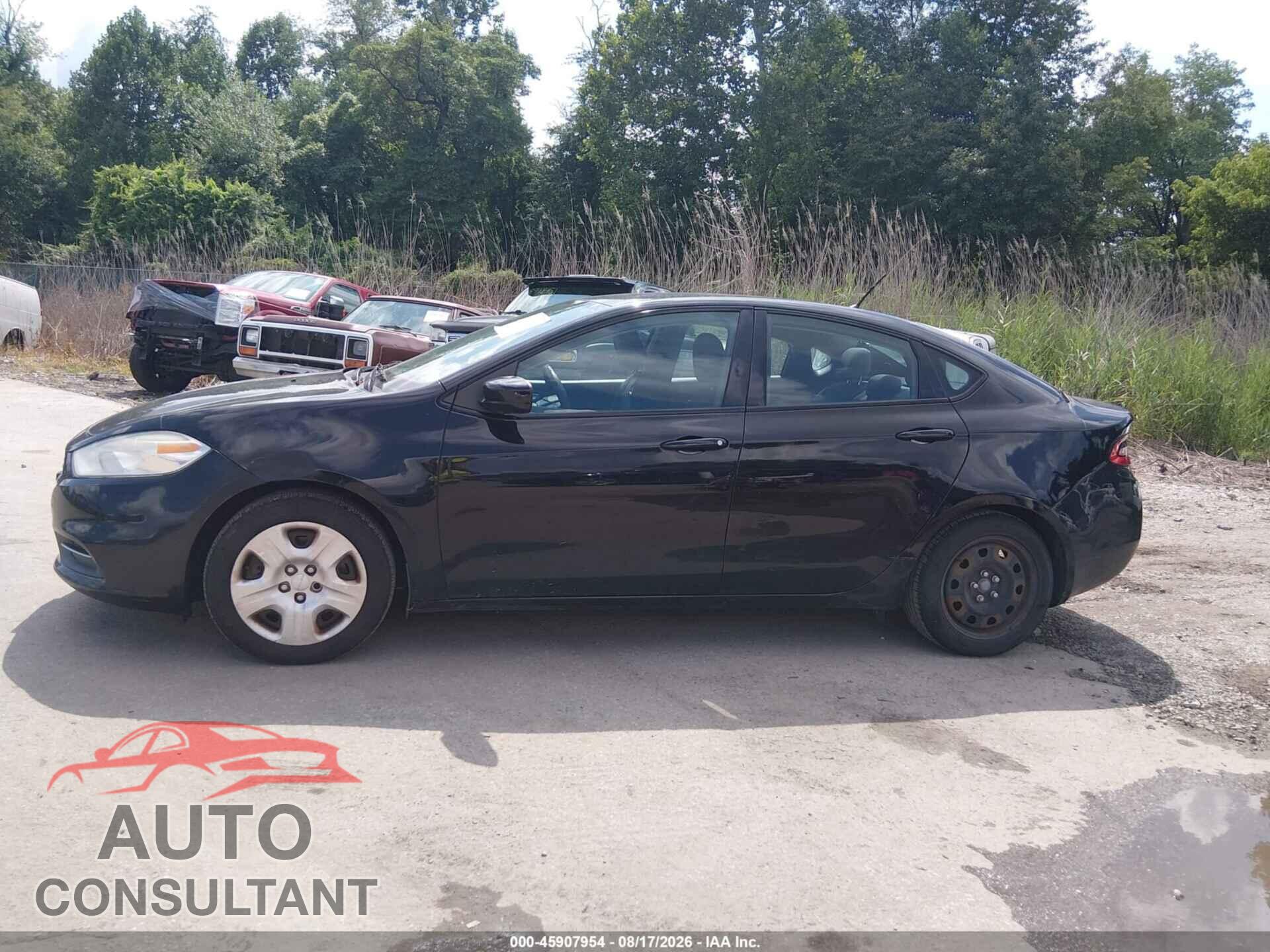 DODGE DART 2015 - 1C3CDFAA3FD415458