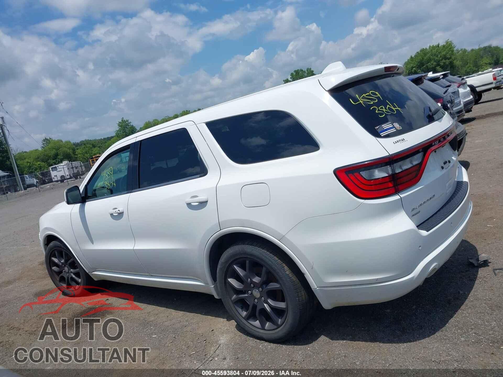 DODGE DURANGO 2017 - 1C4SDJCTXHC732980