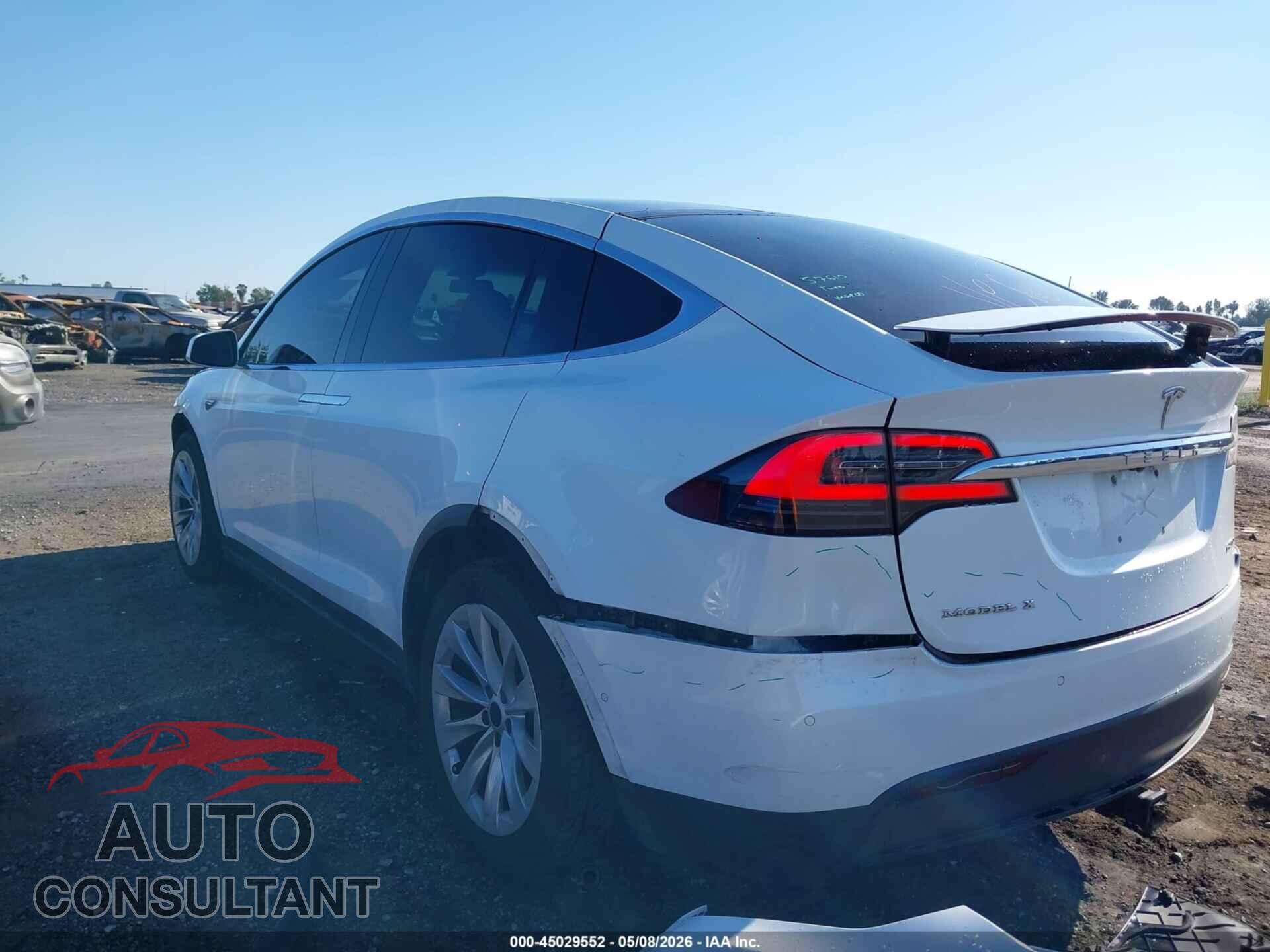 TESLA MODEL X 2016 - 5YJXCAE49GF012960