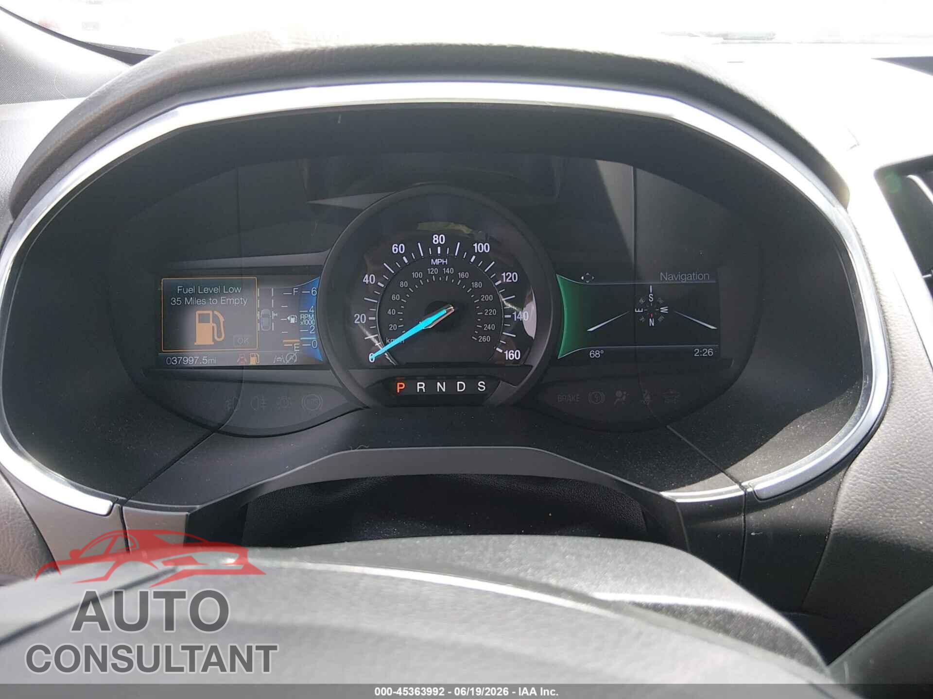 FORD EDGE 2020 - 2FMPK4K92LBA93694