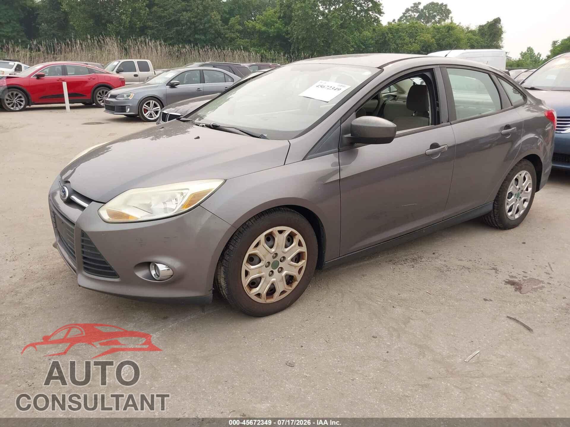 FORD FOCUS 2012 - 1FAHP3F26CL196088
