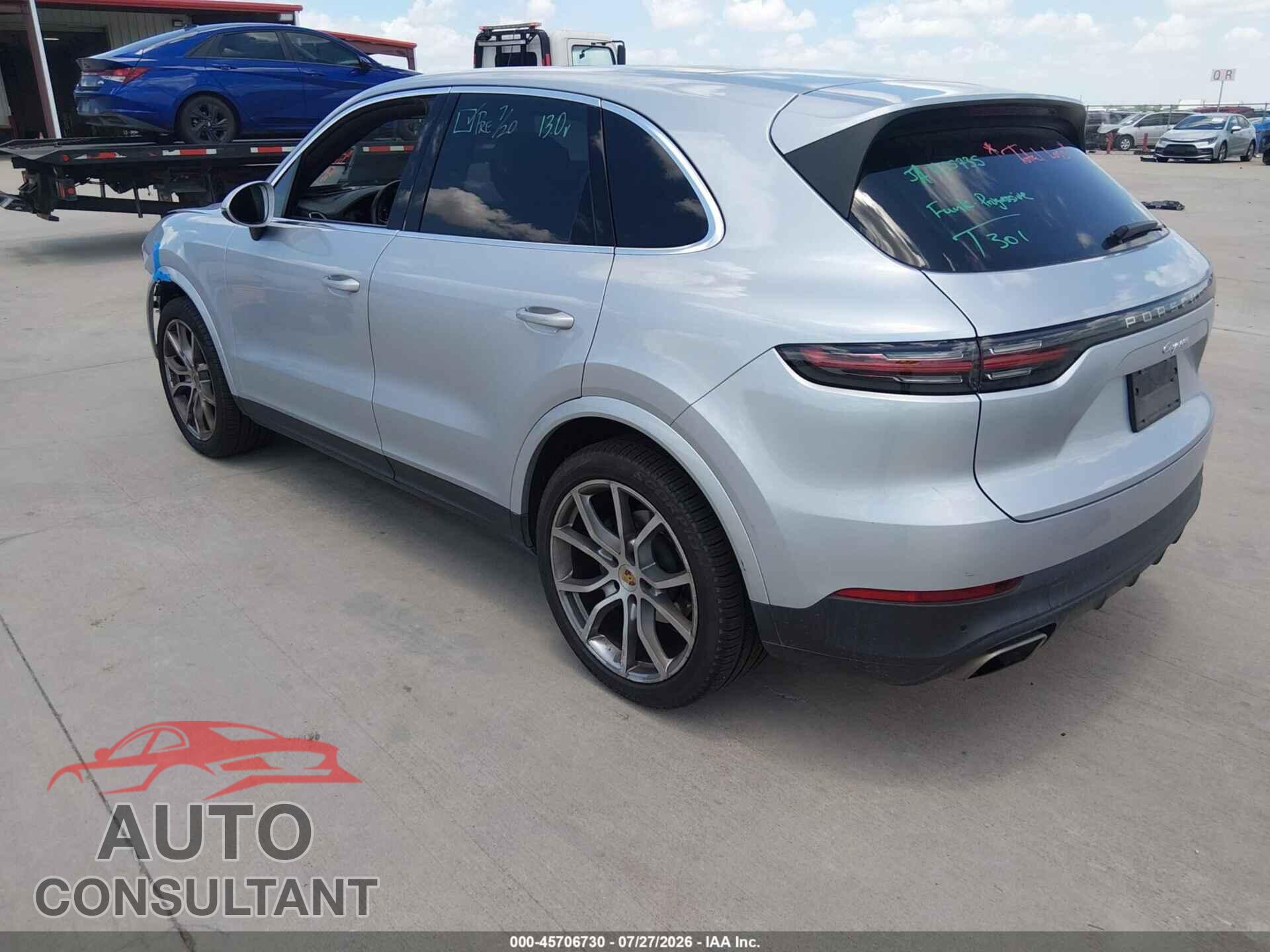 PORSCHE CAYENNE 2019 - WP1AA2AY7KDA12609
