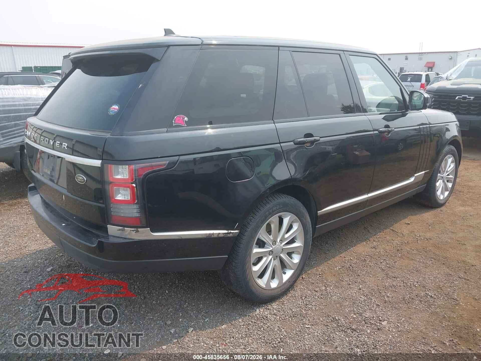 LAND ROVER RANGE ROVER 2016 - SALGS2KF4GA249999