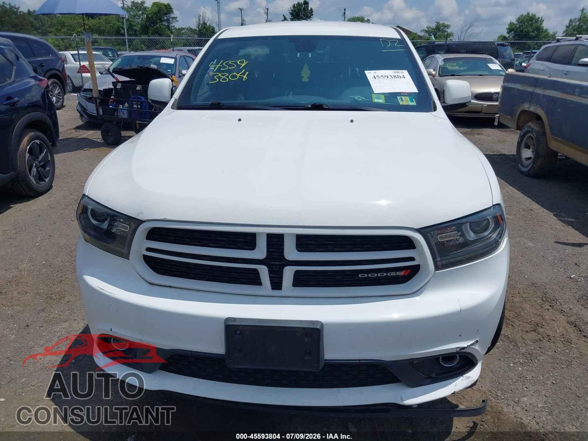 DODGE DURANGO 2017 - 1C4SDJCTXHC732980