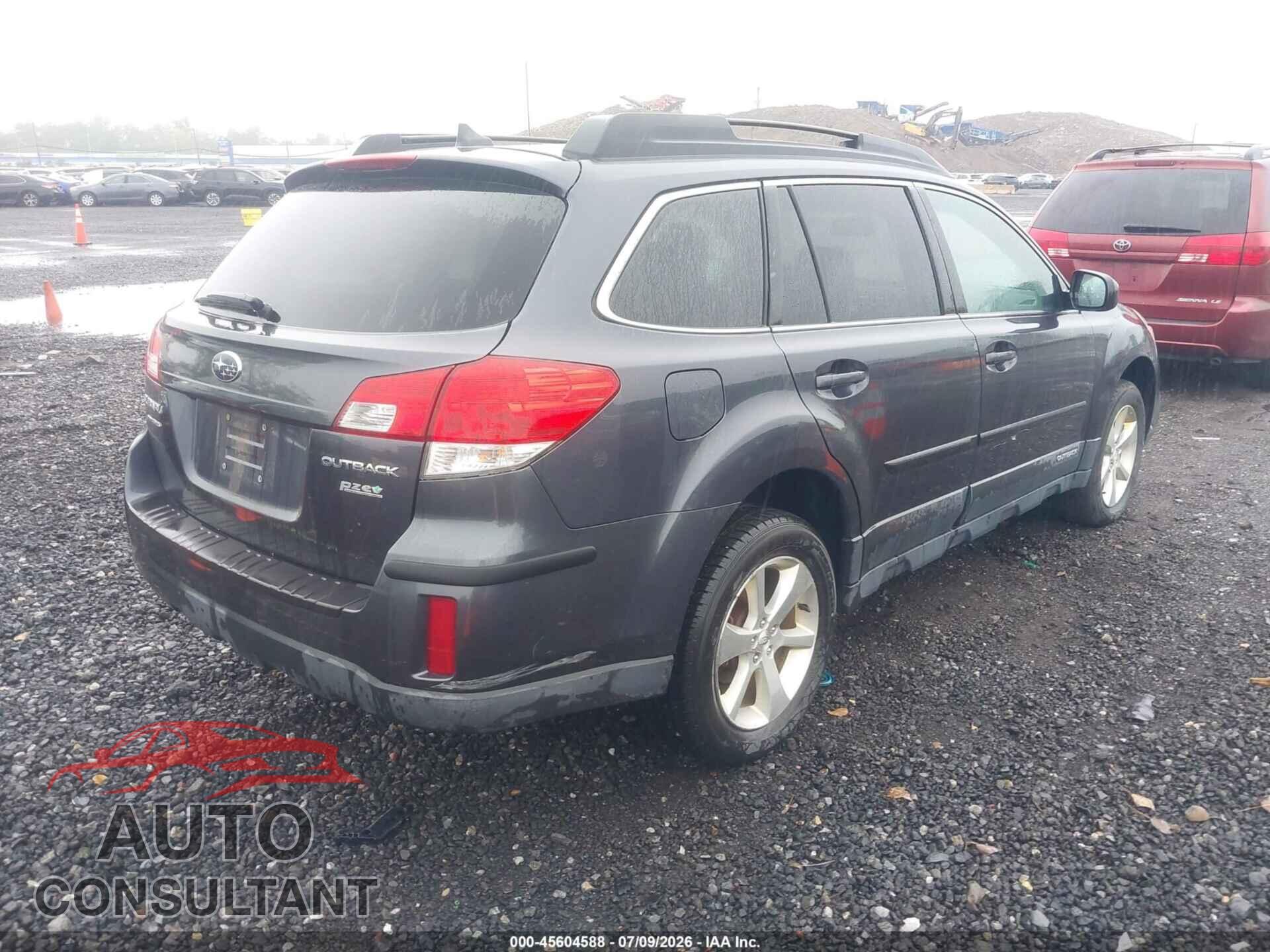 SUBARU OUTBACK 2013 - 4S4BRBKC3D3287934
