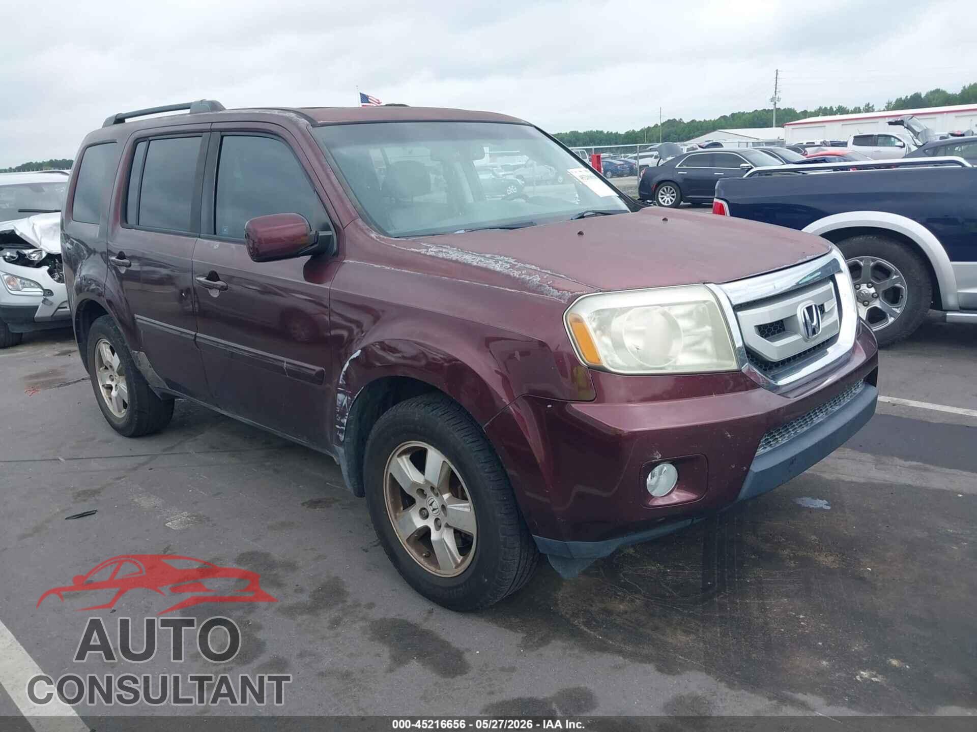 HONDA PILOT 2011 - 5FNYF3H75BB041197