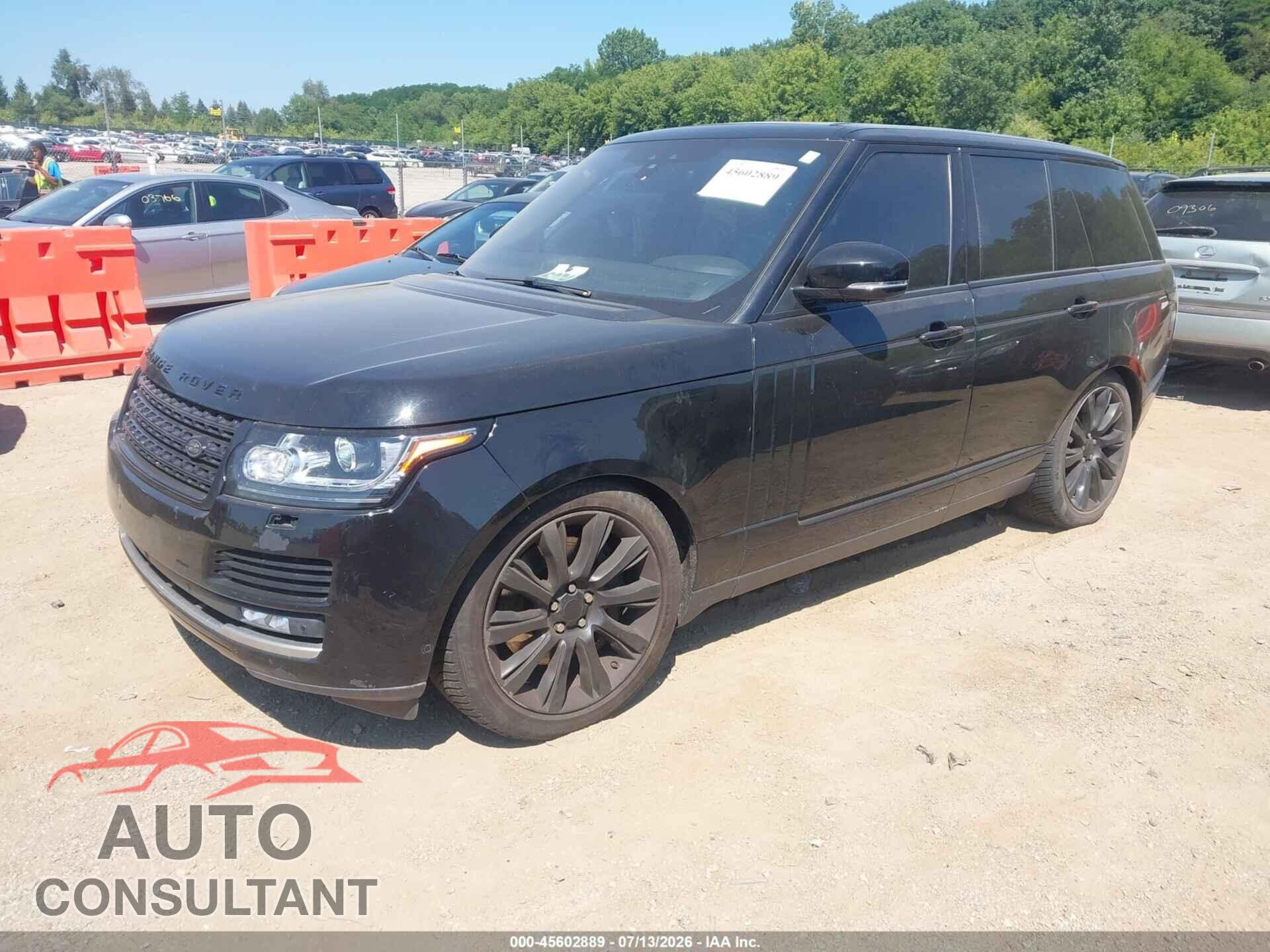 LAND ROVER RANGE ROVER 2017 - SALGS2FE1HA329778