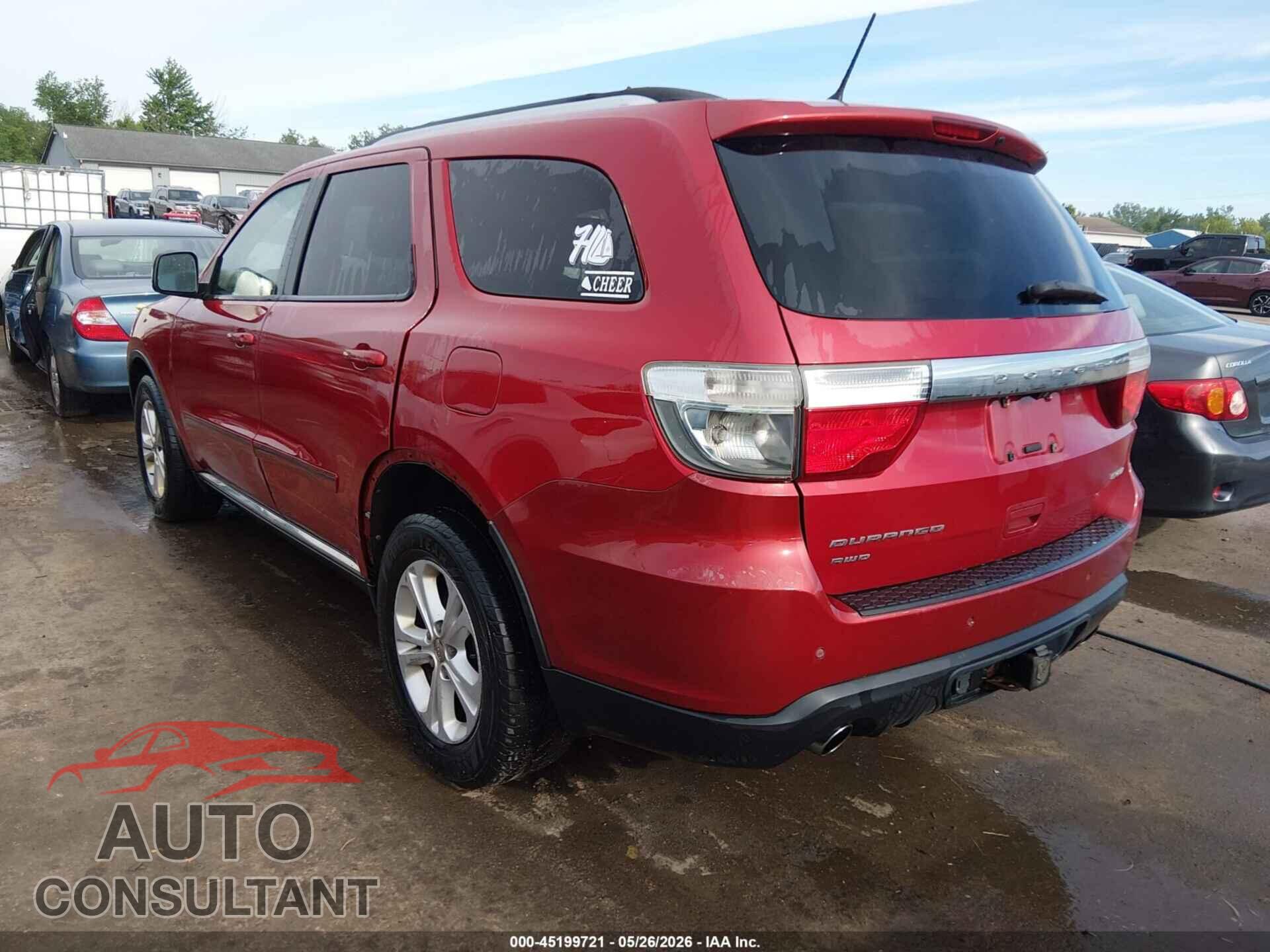 DODGE DURANGO 2011 - 1D4SE4GT2BC595052