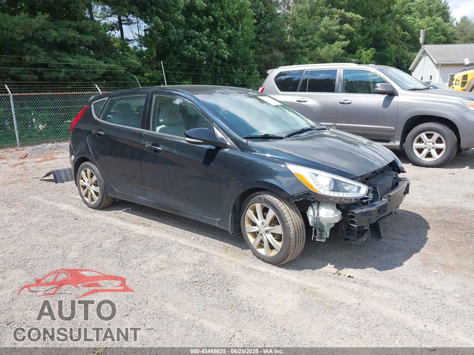 HYUNDAI ACCENT 2014 - KMHCU5AE3EU178666
