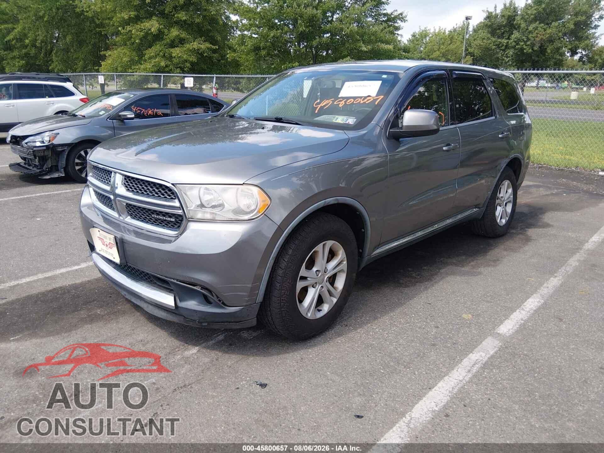 DODGE DURANGO 2011 - 1D4RE2GG0BC712407