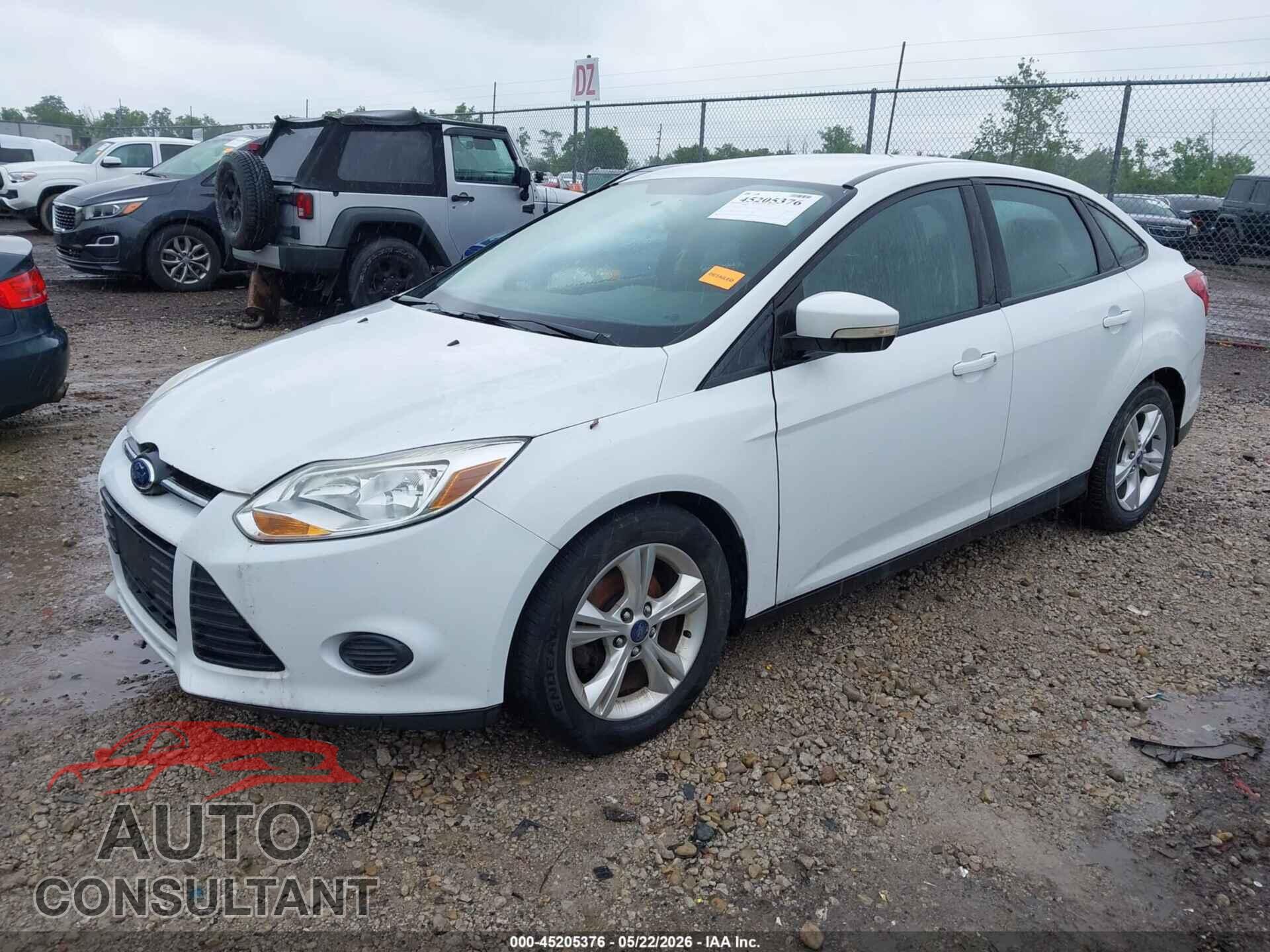 FORD FOCUS 2013 - 1FADP3F27DL242172