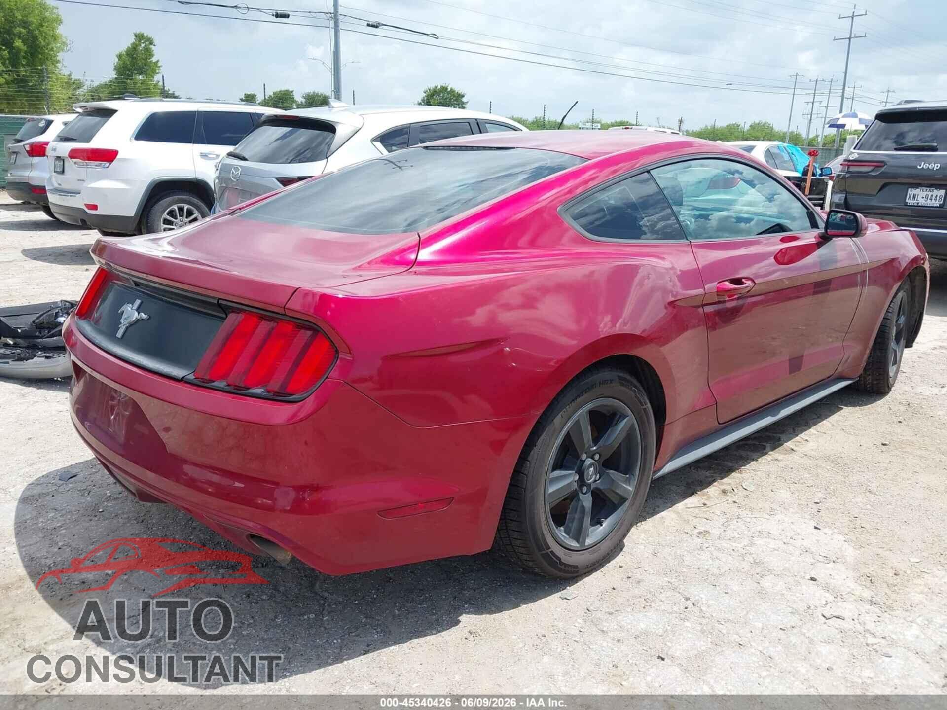 FORD MUSTANG 2015 - 1FA6P8AM9F5368653