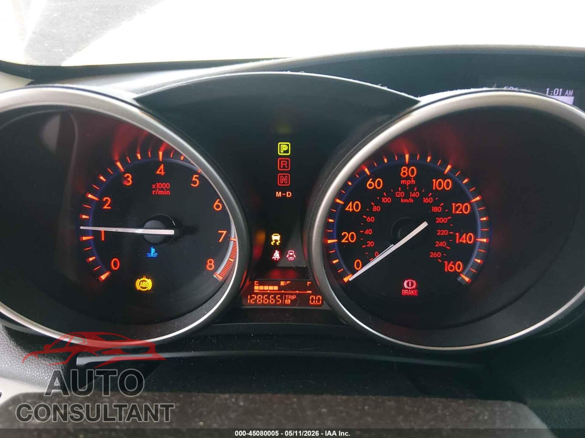 MAZDA MAZDA3 2011 - JM1BL1K61B1367980