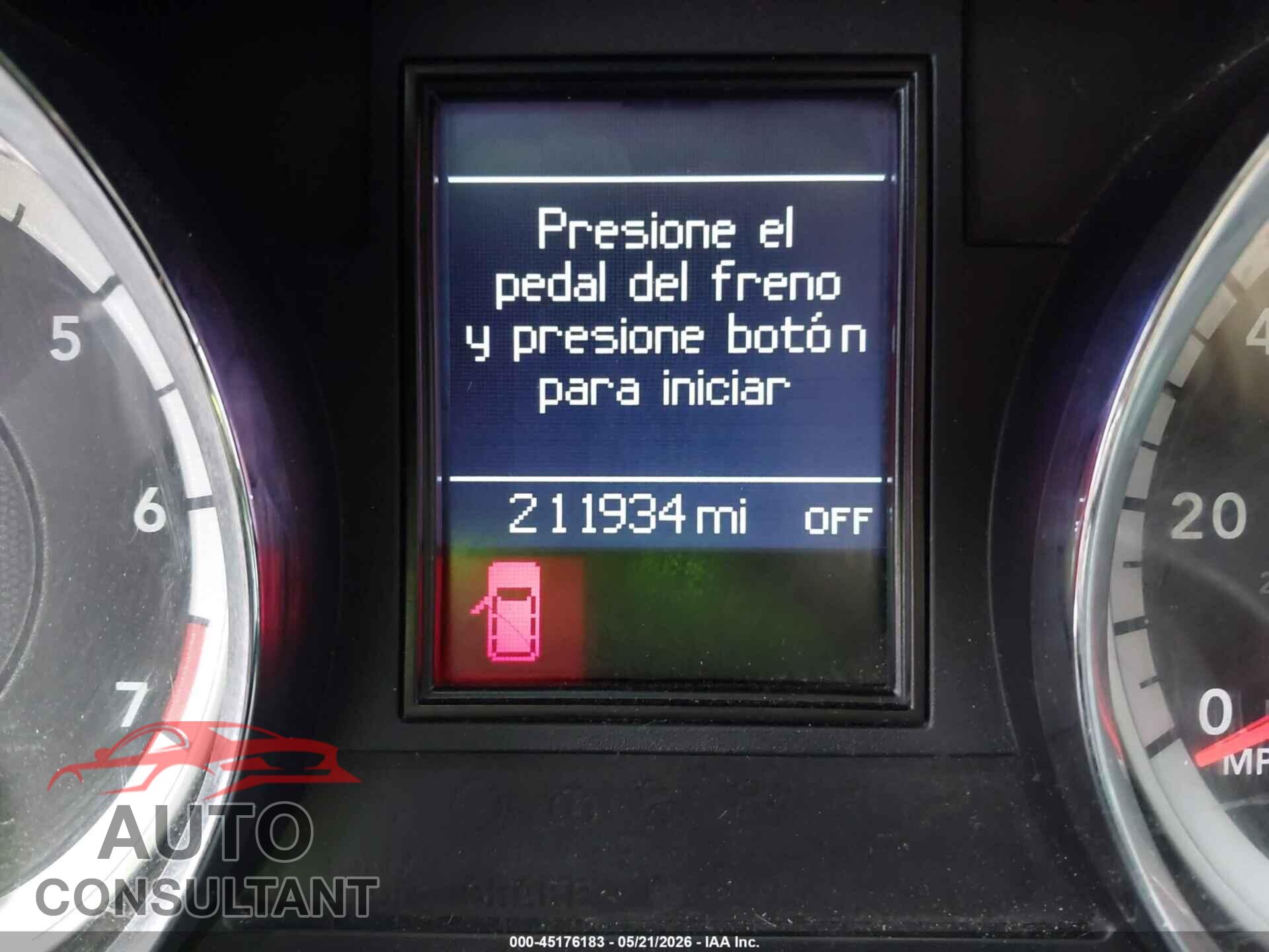 DODGE DURANGO 2012 - 1C4RDJDG0CC107223