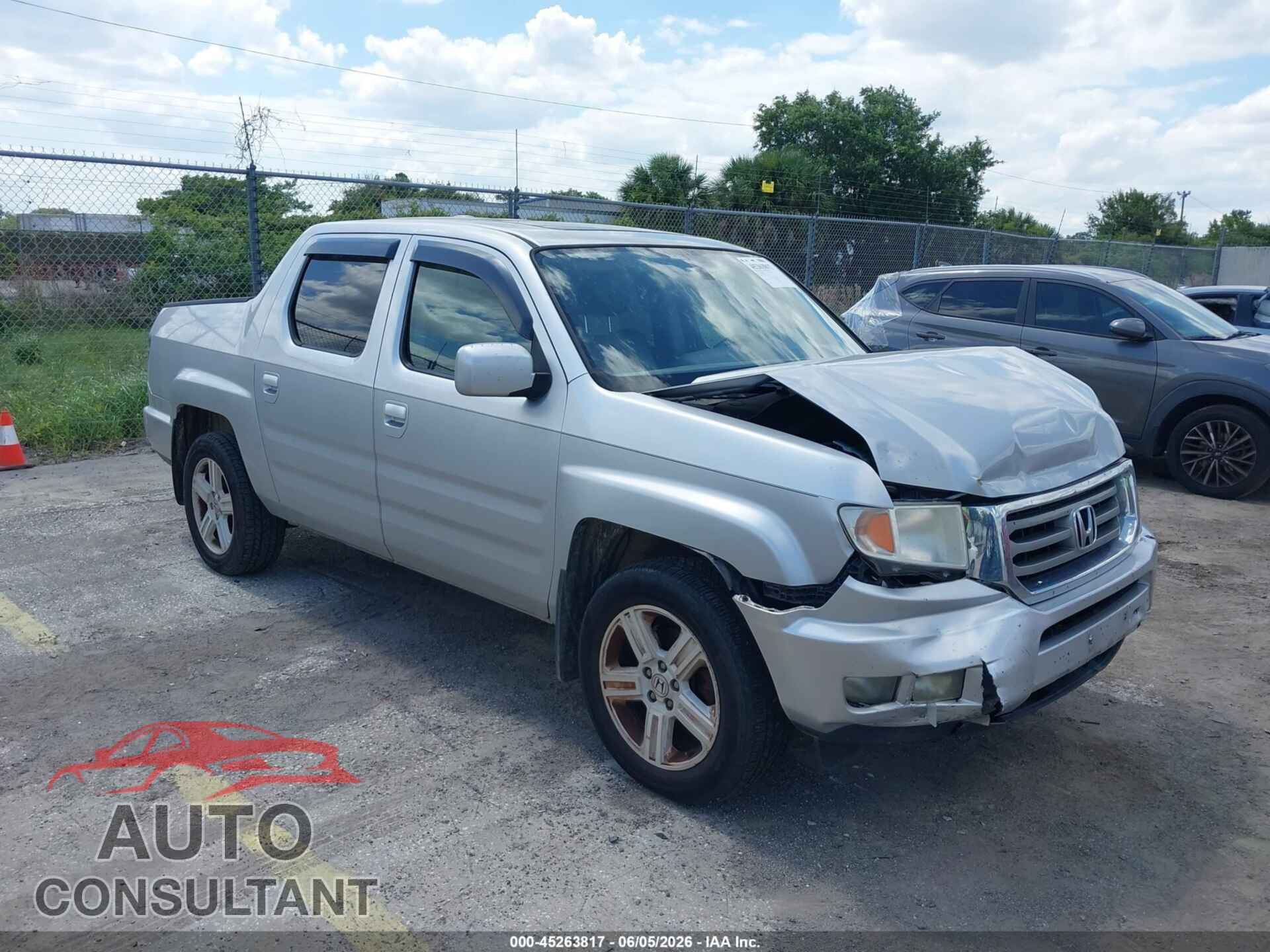HONDA RIDGELINE 2013 - 5FPYK1F51DB018933