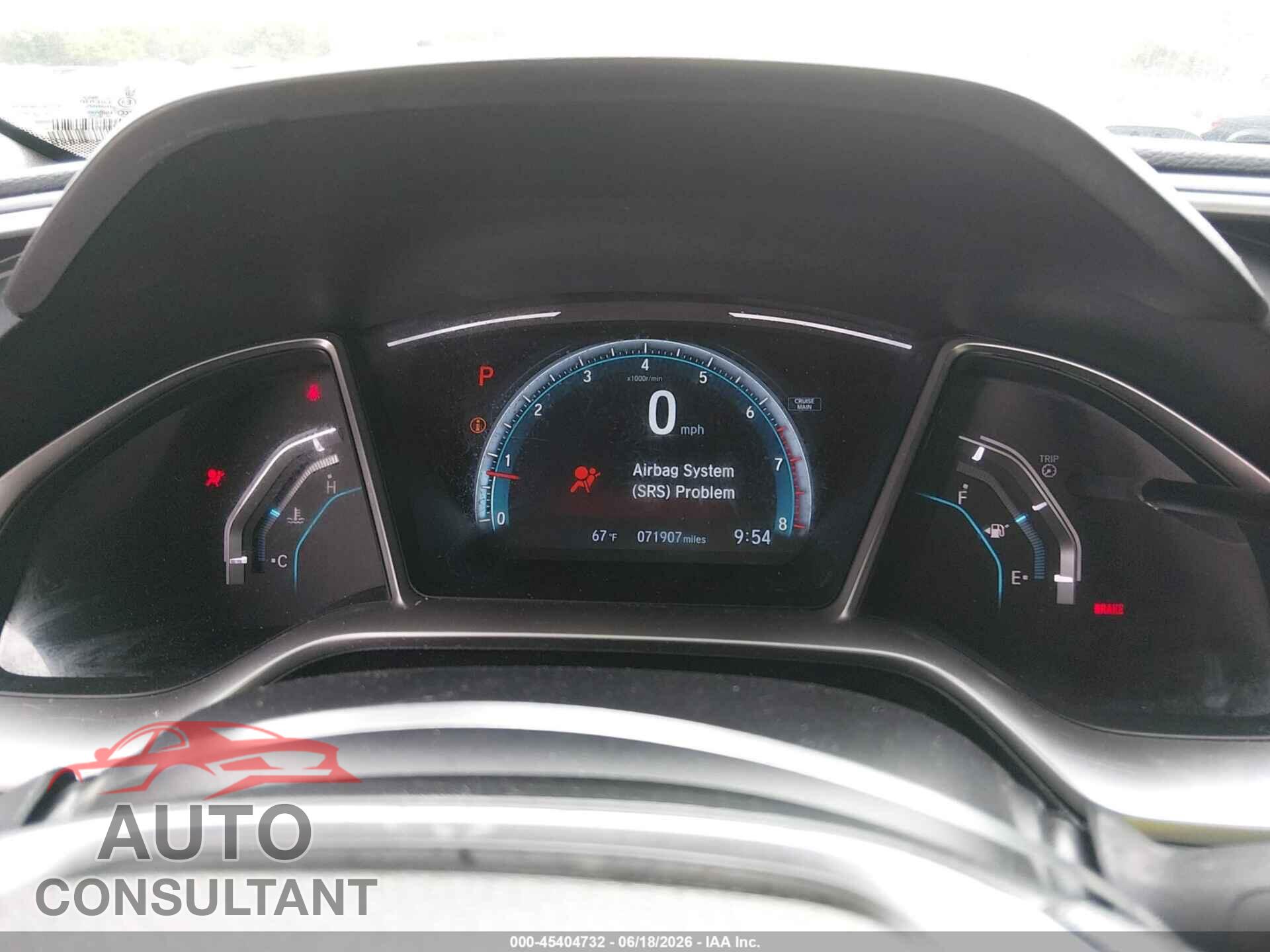 HONDA CIVIC 2017 - 2HGFC3B32HH354668