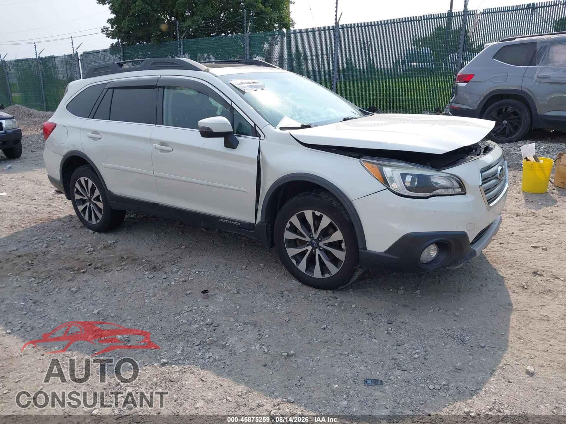 SUBARU OUTBACK 2015 - 4S4BSENC1F3355930