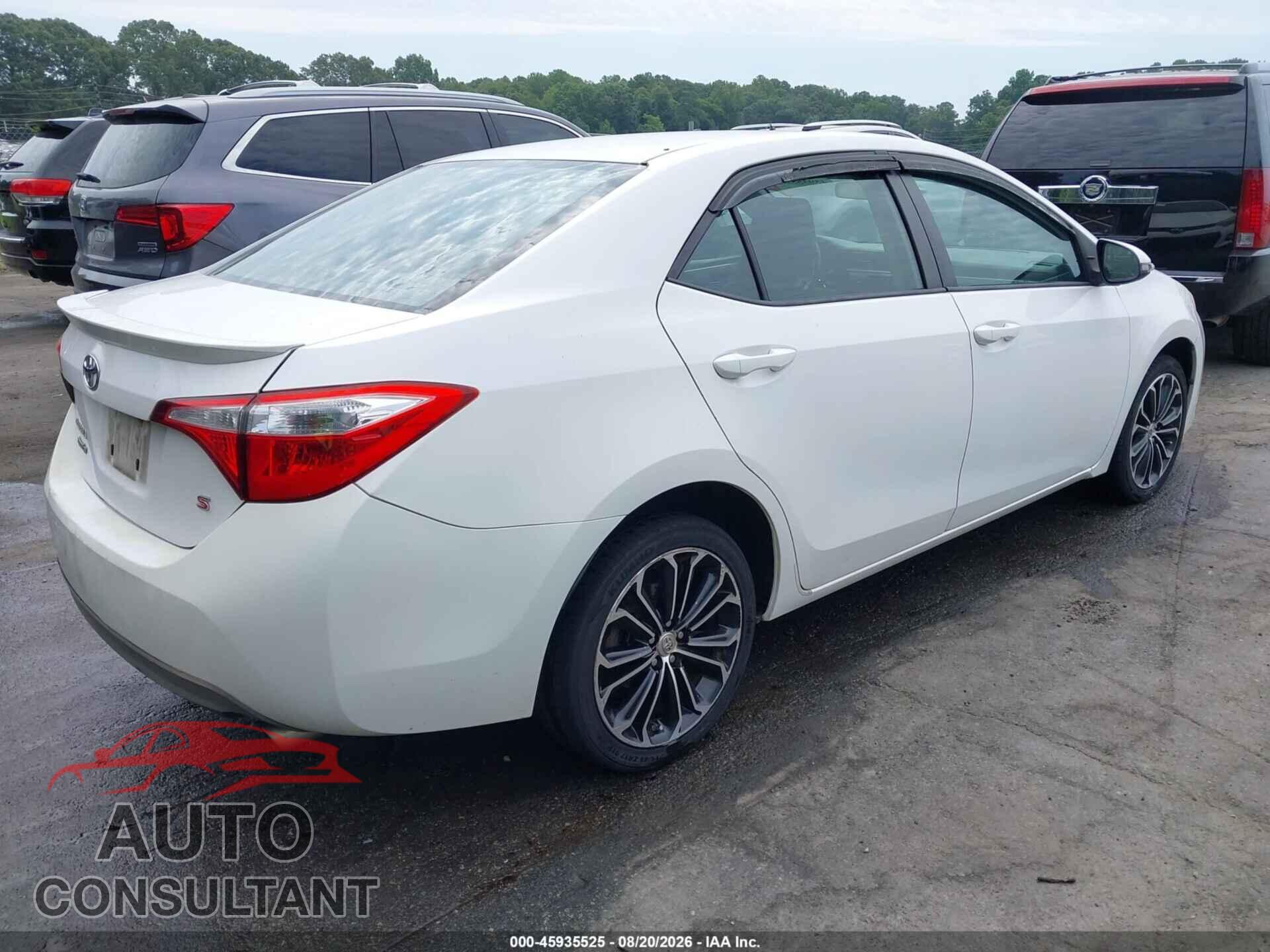 TOYOTA COROLLA 2014 - 2T1BURHEXEC140751