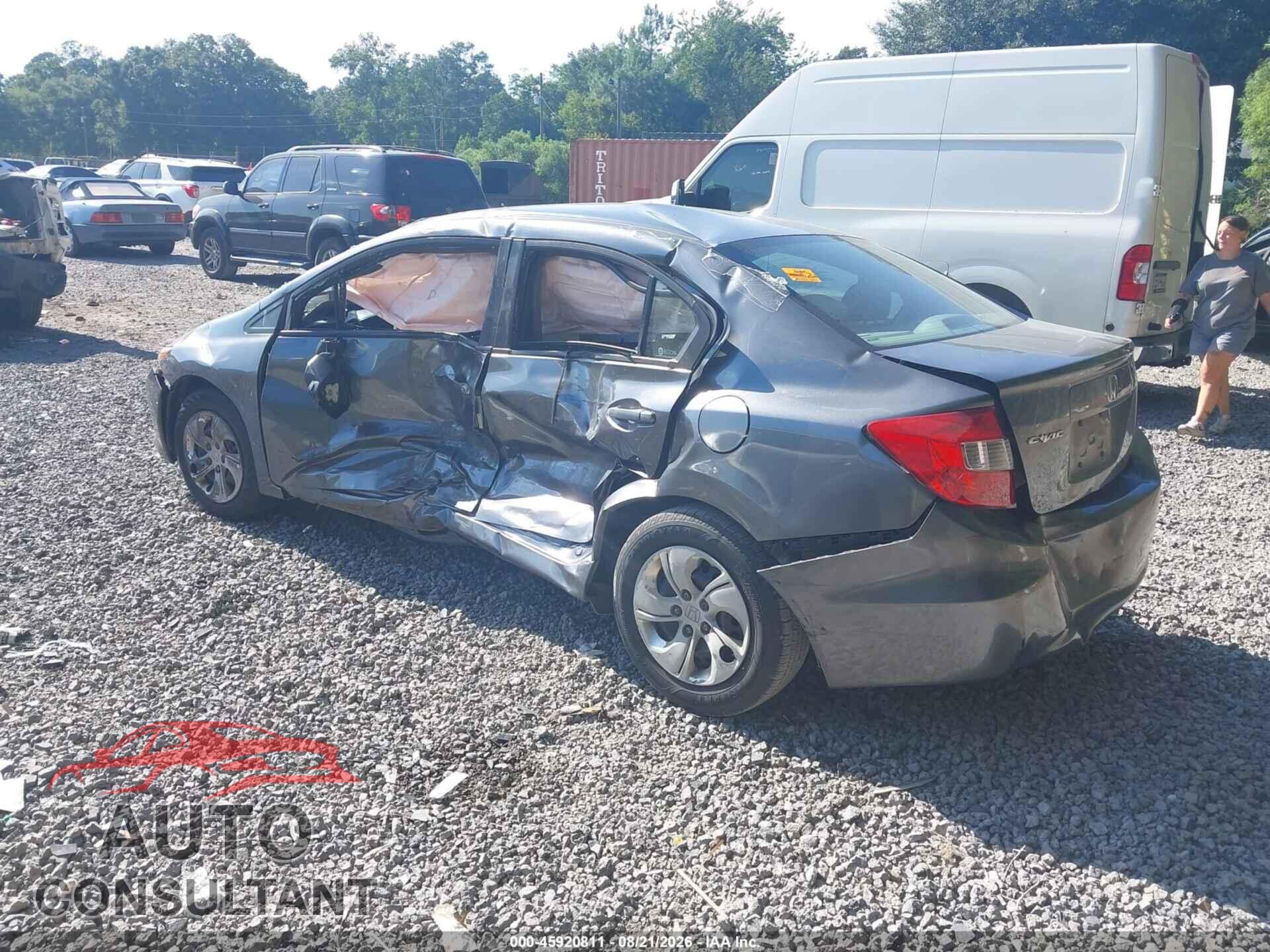 HONDA CIVIC 2012 - 19XFB2F54CE352688