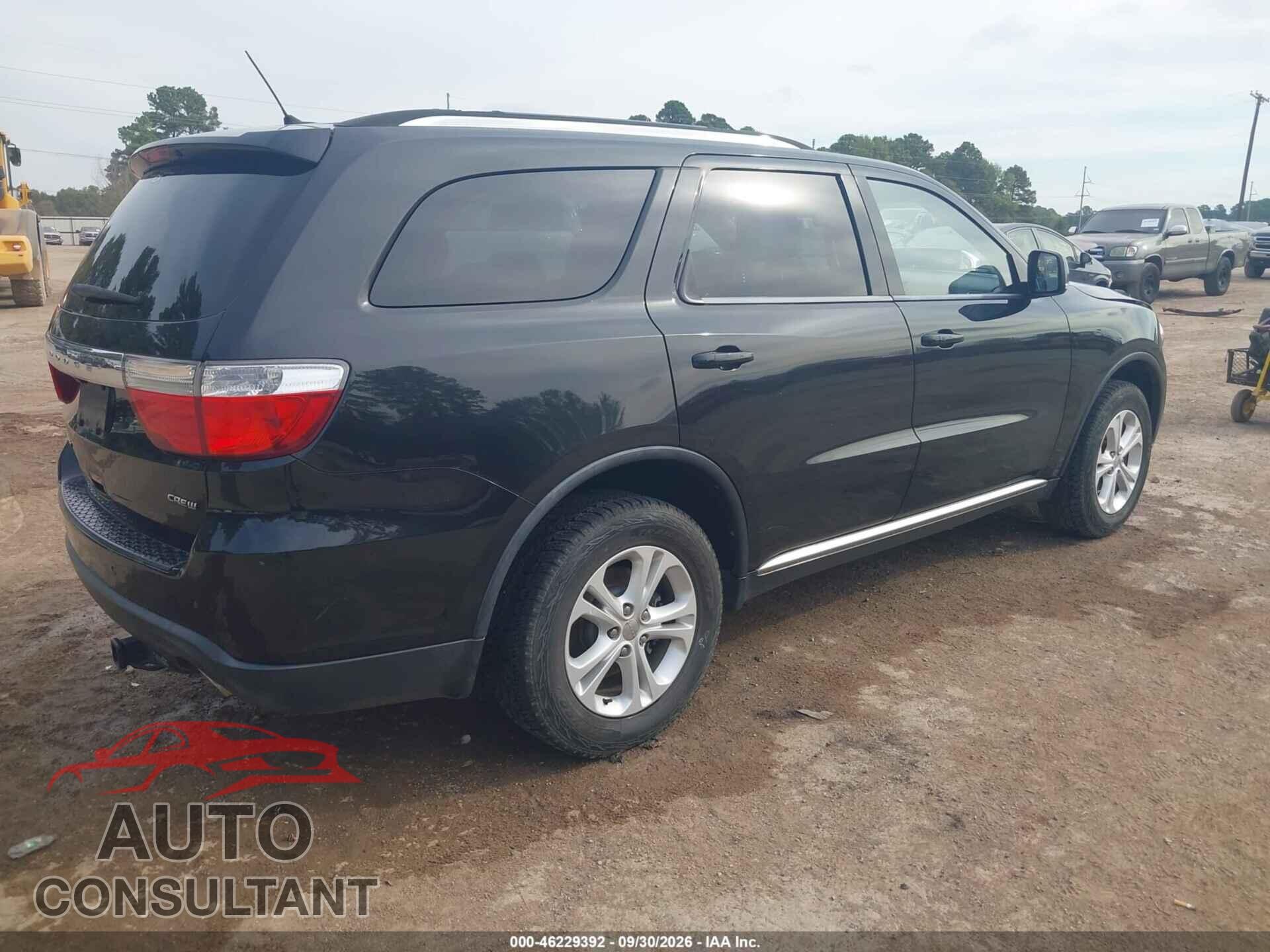 DODGE DURANGO 2012 - 1C4RDHDG6CC257393