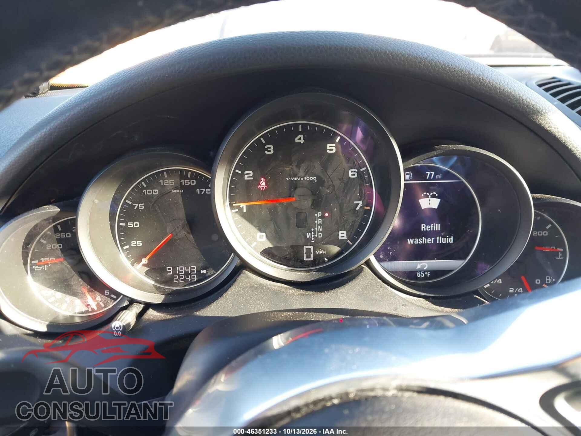 PORSCHE CAYENNE 2016 - WP1AA2A26GLA03747