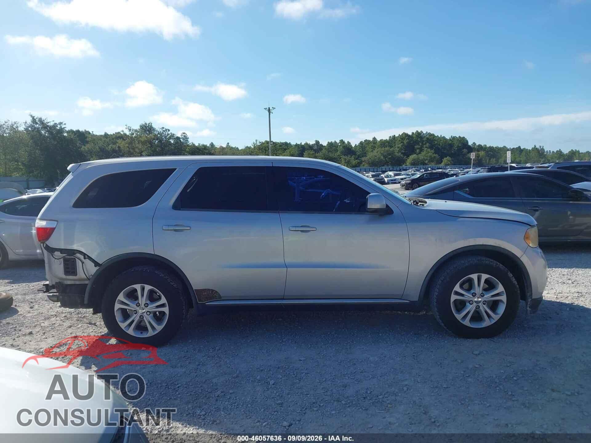 DODGE DURANGO 2013 - 1C4RDHAG3DC530215
