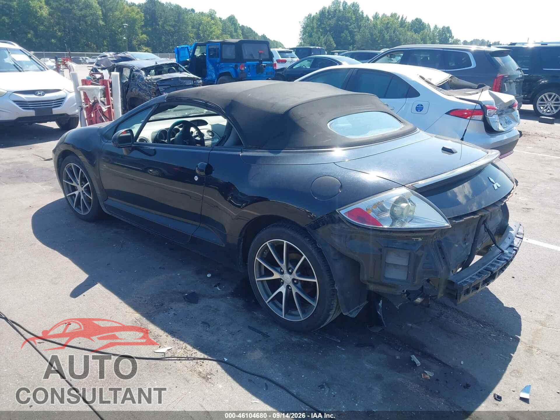 MITSUBISHI ECLIPSE SPYDER 2012 - 4A37L5EF2CE003938