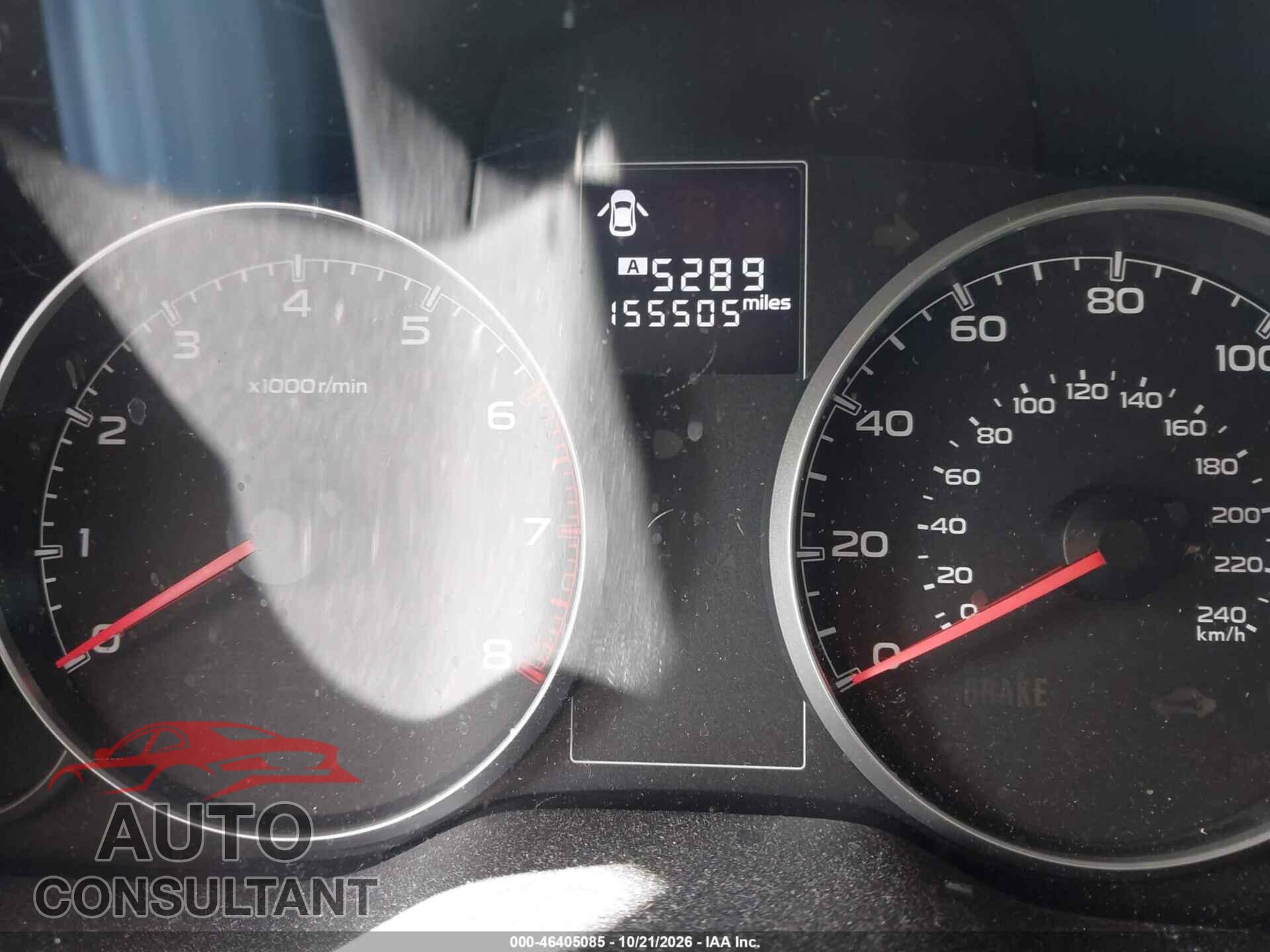 SUBARU OUTBACK 2014 - 4S4BRBAC4E3310091