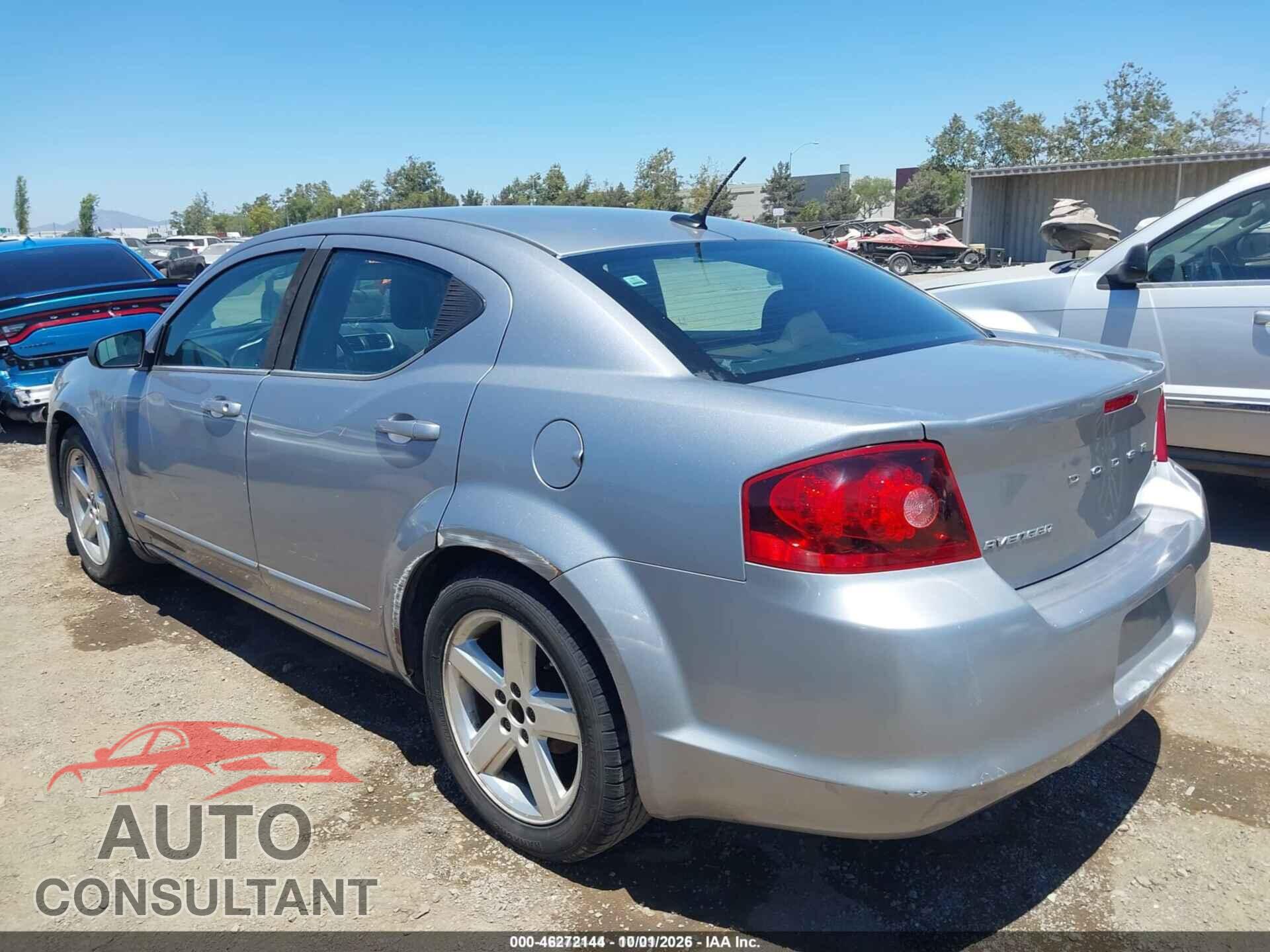 DODGE AVENGER 2013 - 1C3CDZCB8DN708772