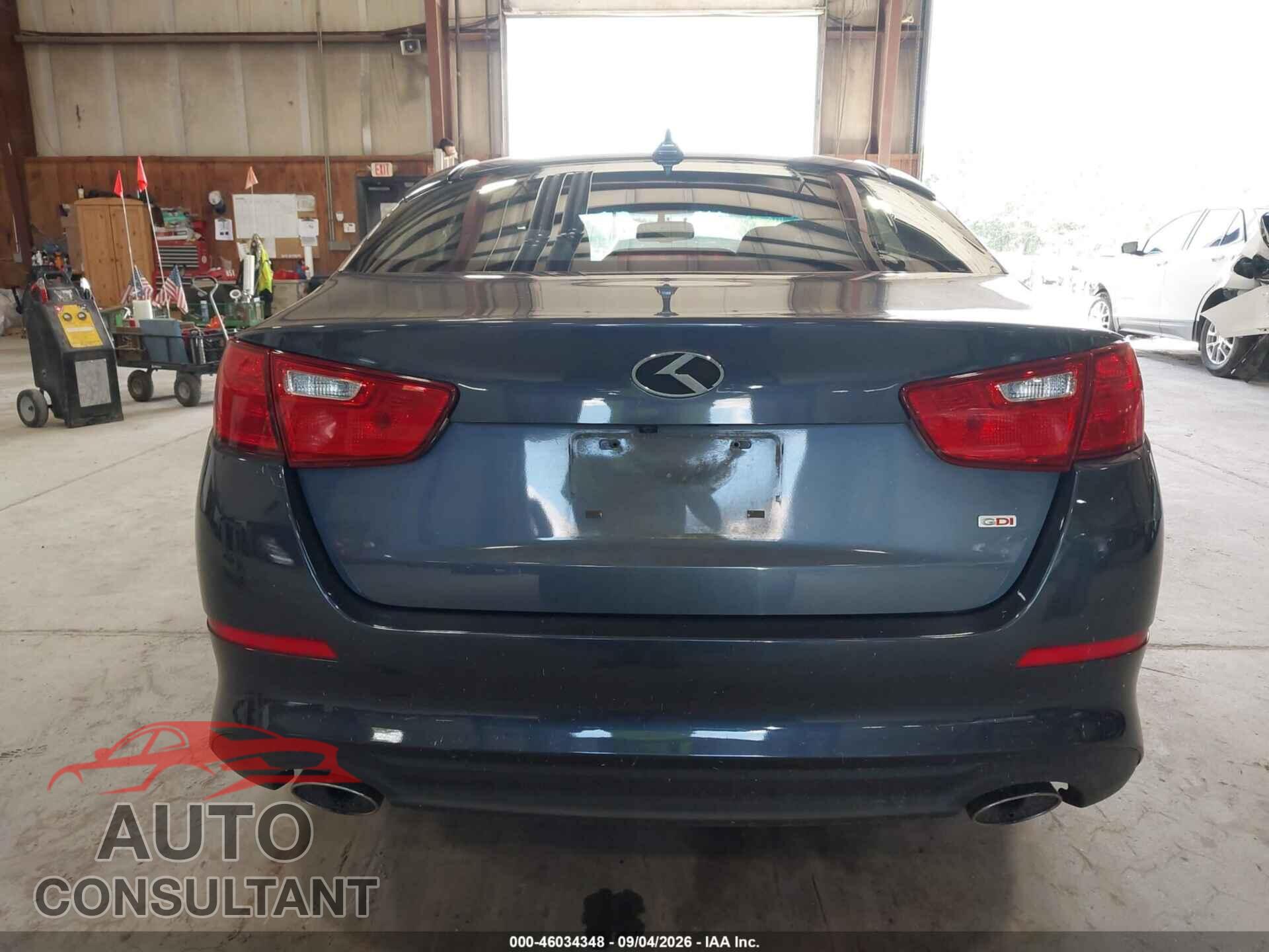 KIA OPTIMA 2015 - KNAGM4A73F5599992