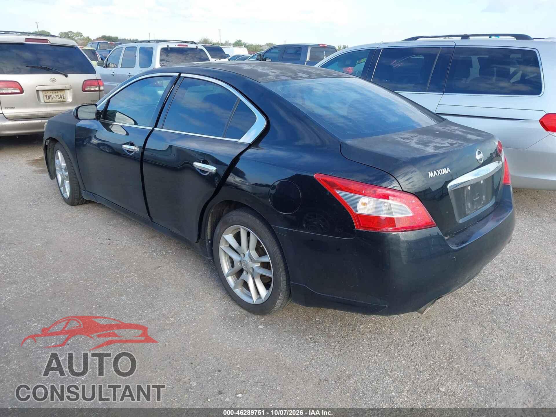 NISSAN MAXIMA 2010 - 1N4AA5AP1AC874552