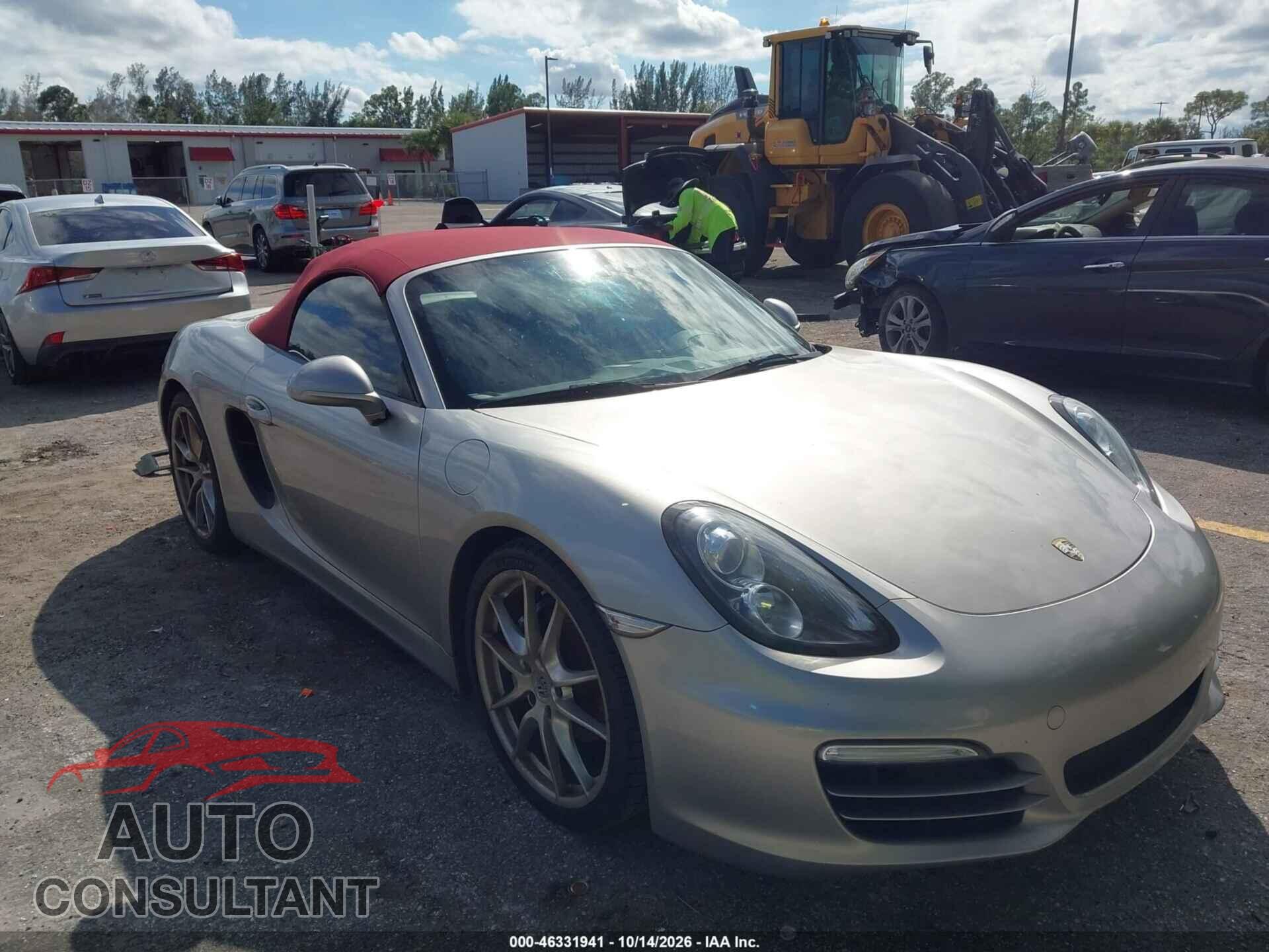 PORSCHE BOXSTER 2013 - WP0CA2A88DK112386