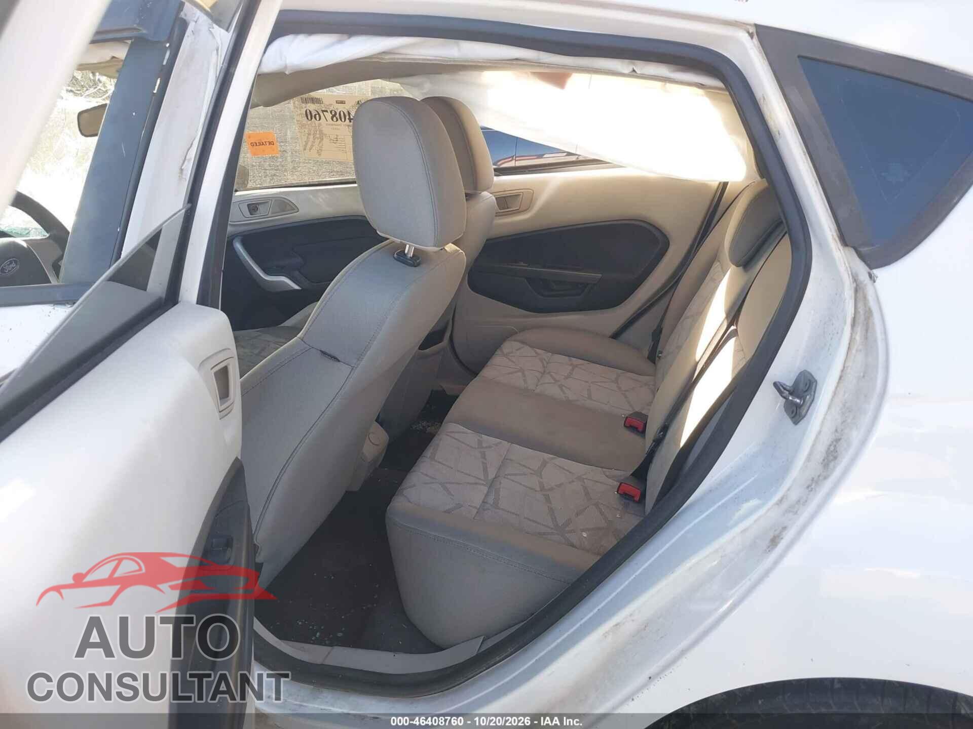 FORD FIESTA 2011 - 3FADP4EJ2BM140448