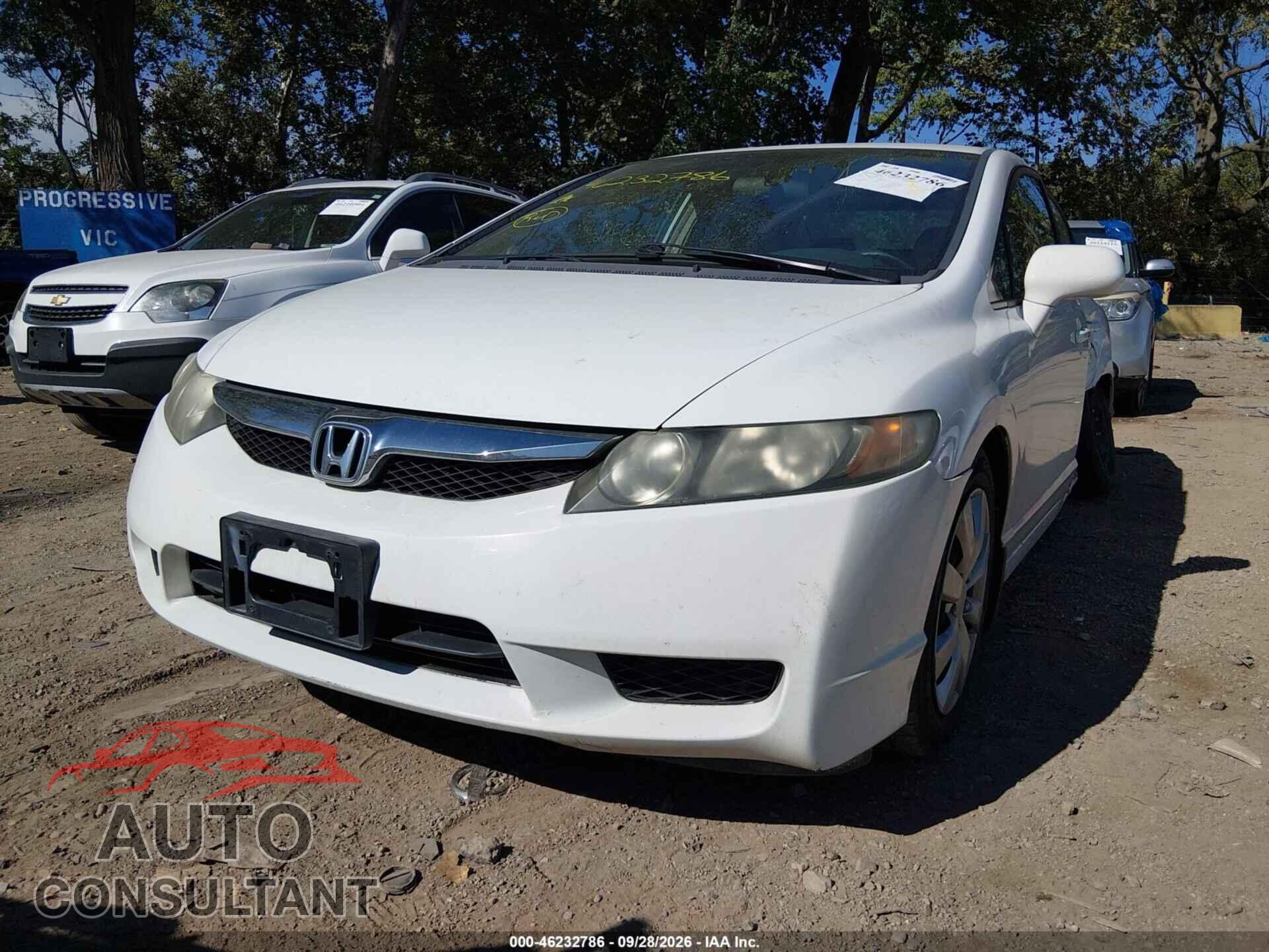 HONDA CIVIC 2011 - 19XFA1F58BE021169