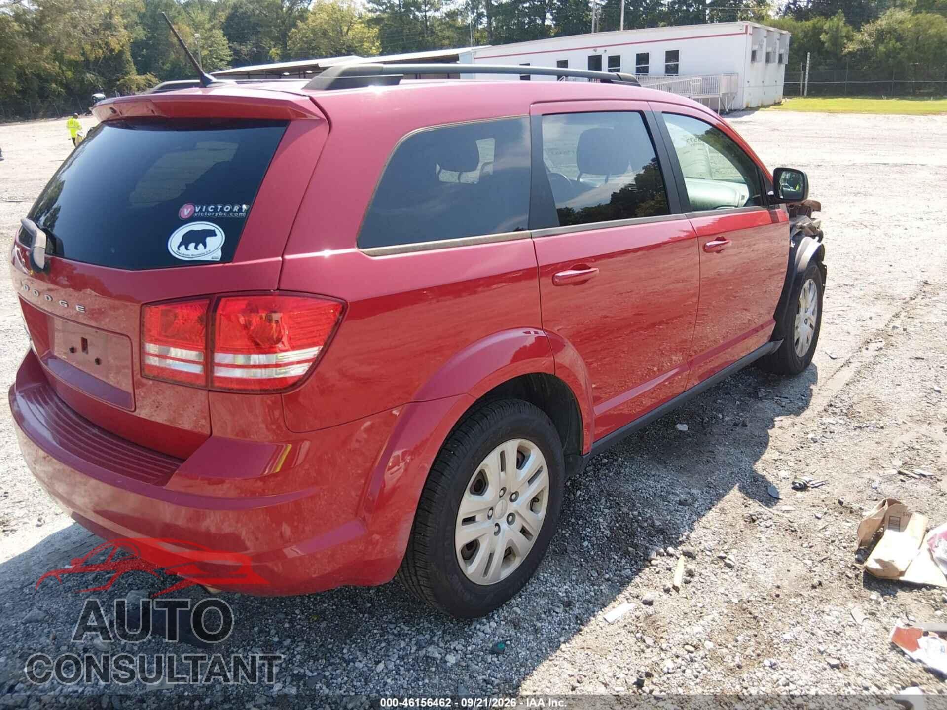 DODGE JOURNEY 2017 - 3C4PDCAB7HT626843