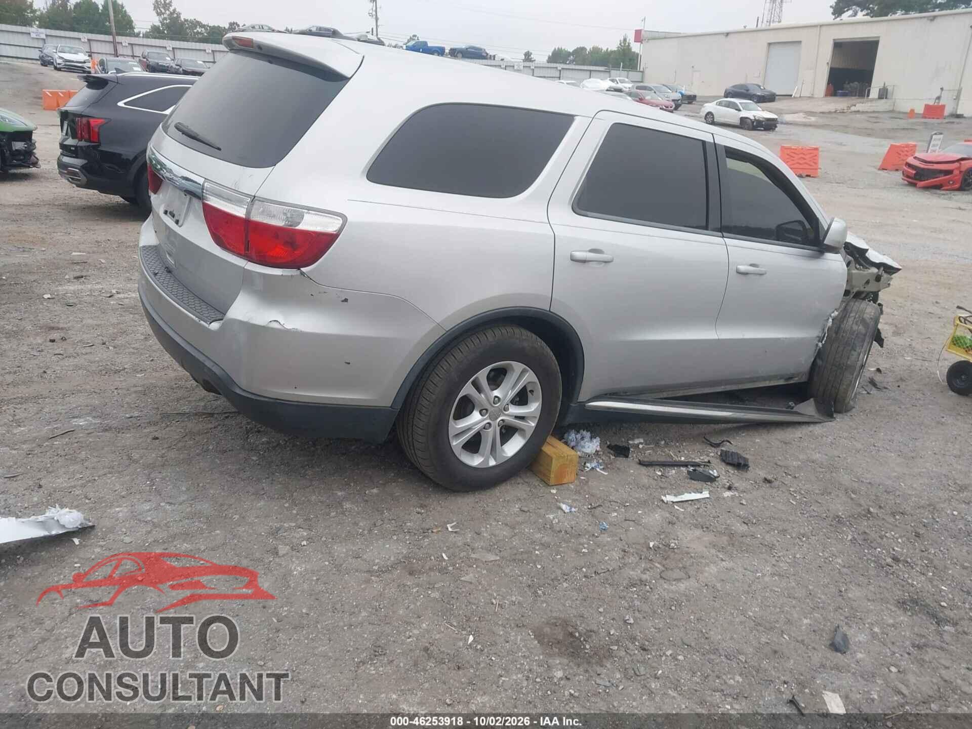 DODGE DURANGO 2012 - 1C4RDHAG3CC271224
