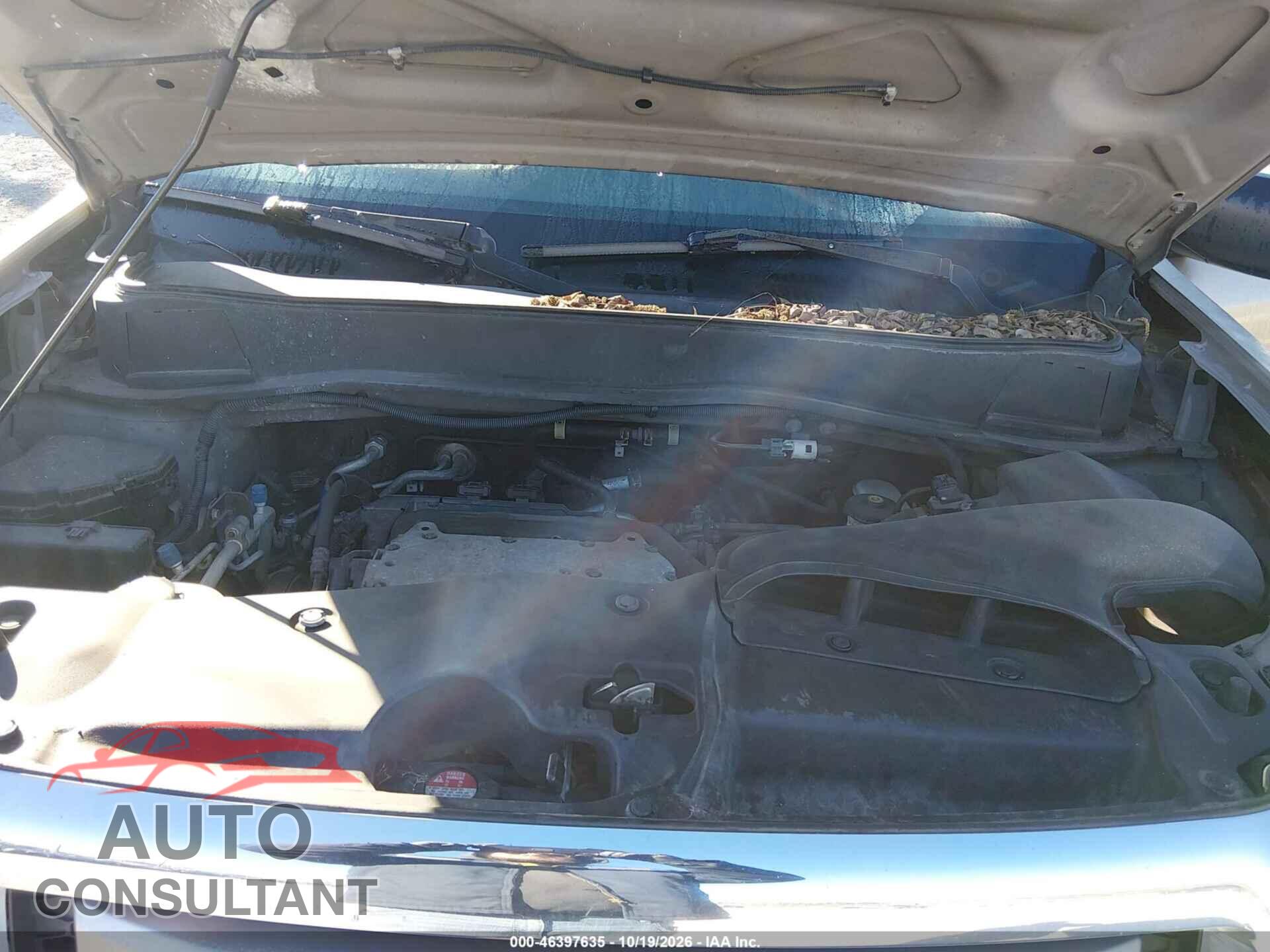 HONDA PILOT 2011 - 5FNYF3H23BB024273