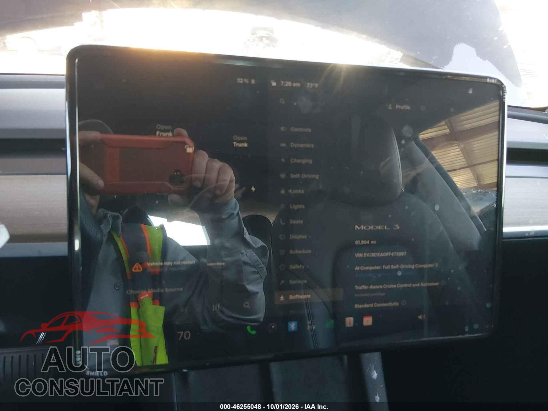 TESLA MODEL 3 2023 - 5YJ3E1EA0PF473897