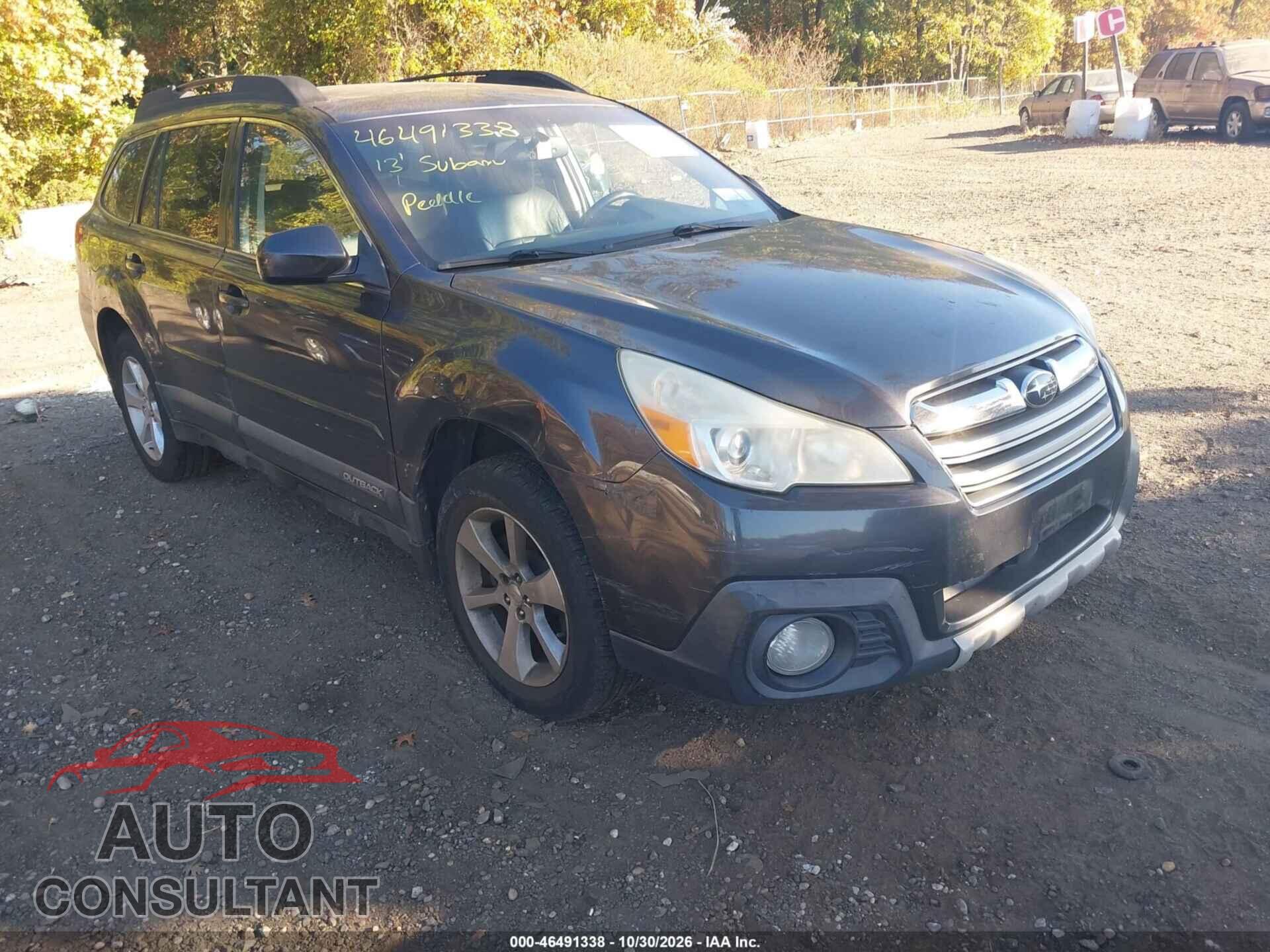 SUBARU OUTBACK 2013 - 4S4BRBLC8D3261439
