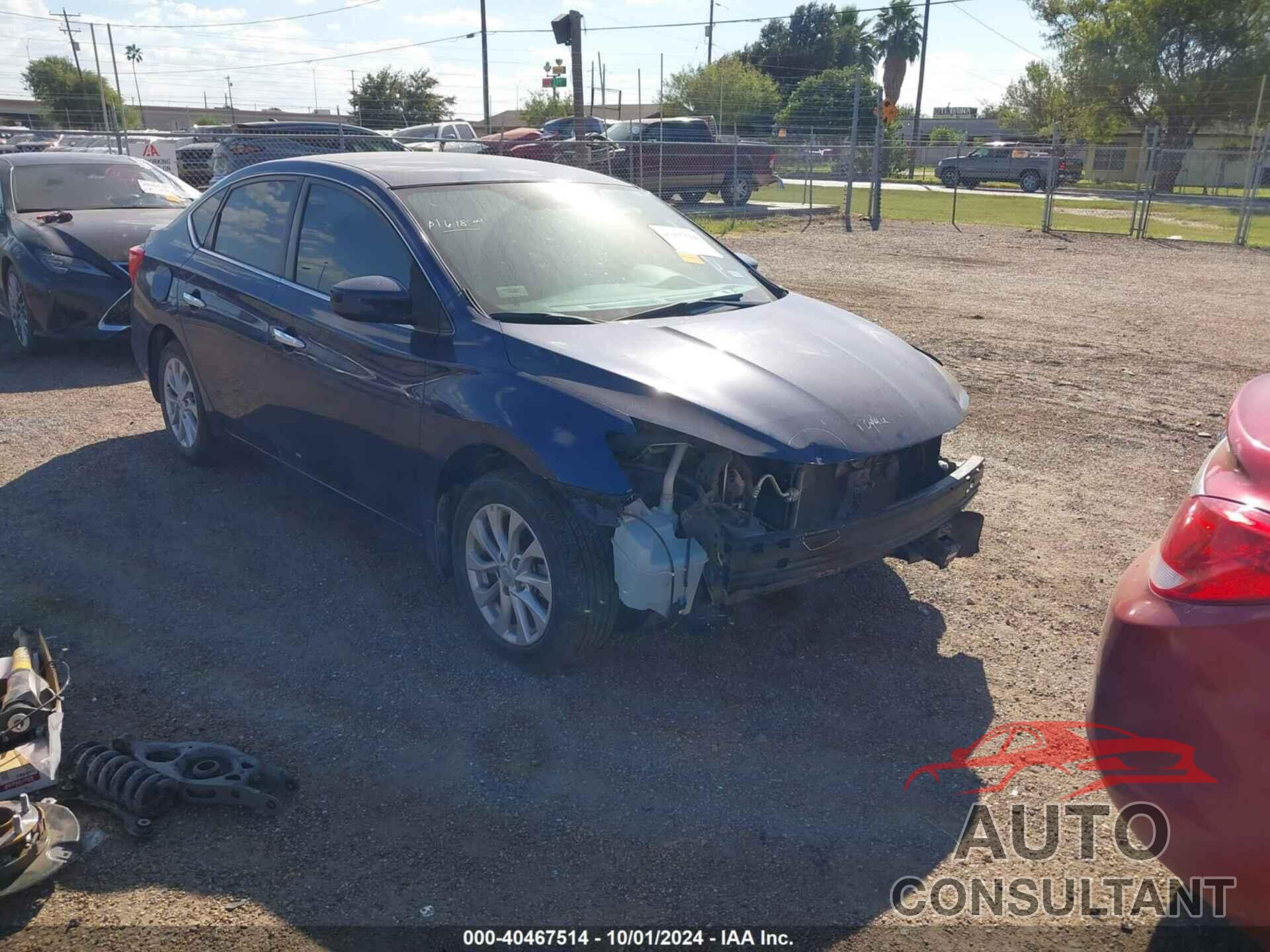 NISSAN SENTRA 2019 - 3N1AB7APXKY268309