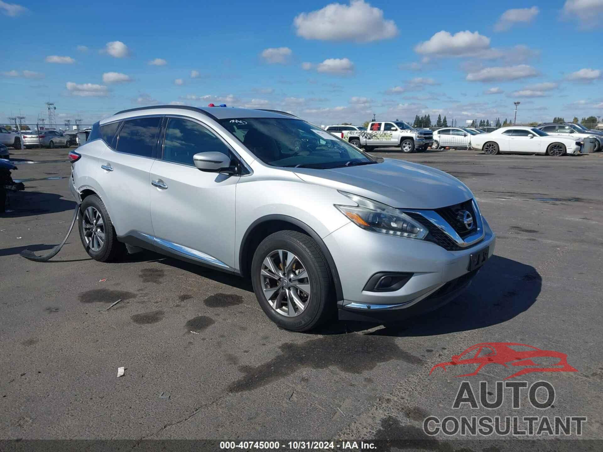 NISSAN MURANO 2018 - 5N1AZ2MH7JN120514