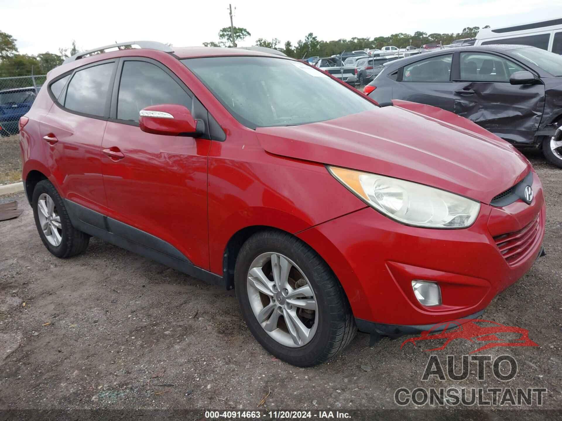 HYUNDAI TUCSON 2013 - KM8JU3AC2DU729128