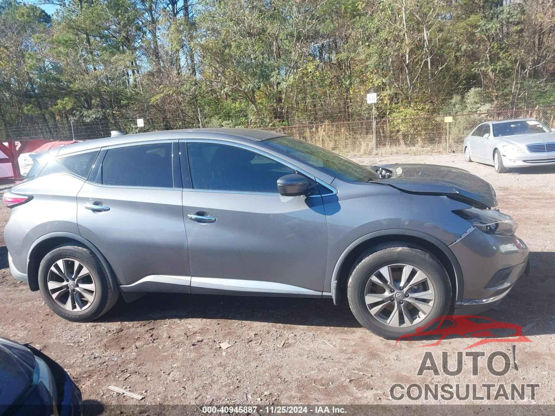 NISSAN MURANO 2018 - 5N1AZ2MG2JN185679