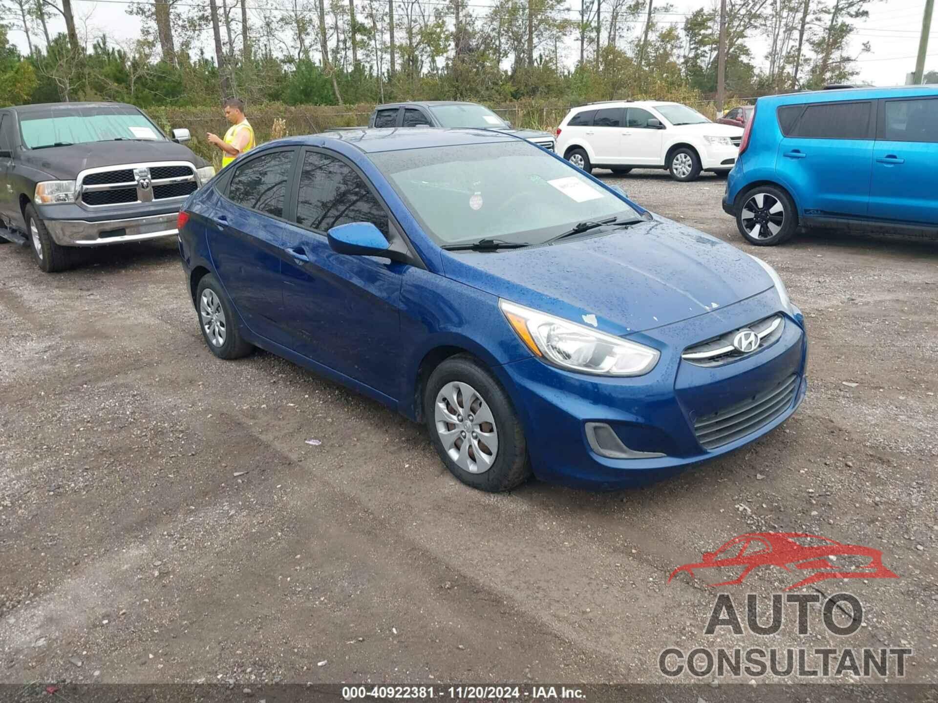 HYUNDAI ACCENT 2017 - KMHCT4AE9HU243036