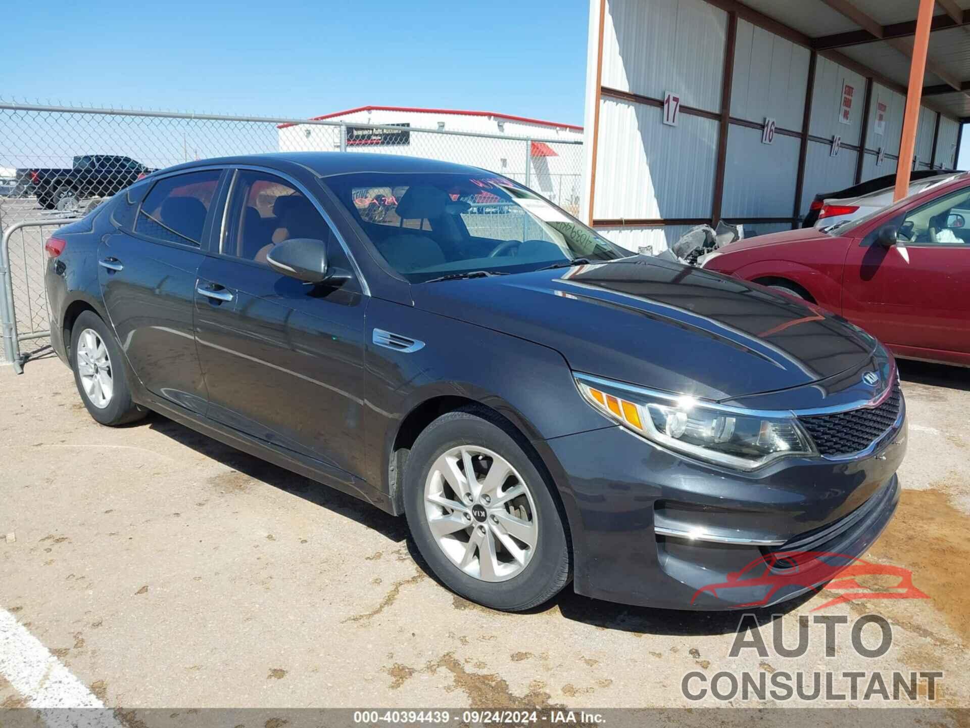 KIA OPTIMA 2016 - KNAGT4L32G5083721