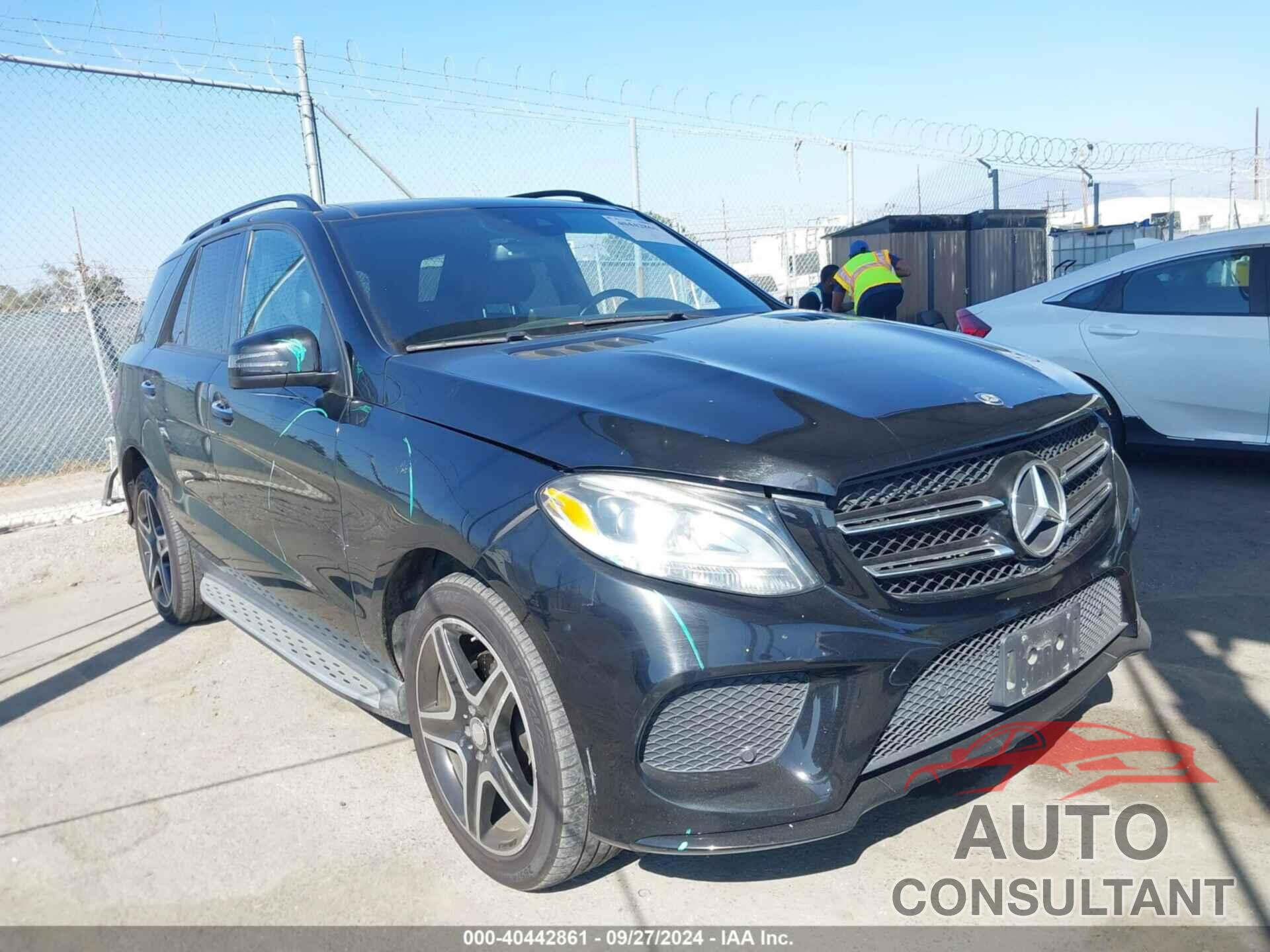 MERCEDES-BENZ GLE 350 2016 - 4JGDA5JB8GA800573