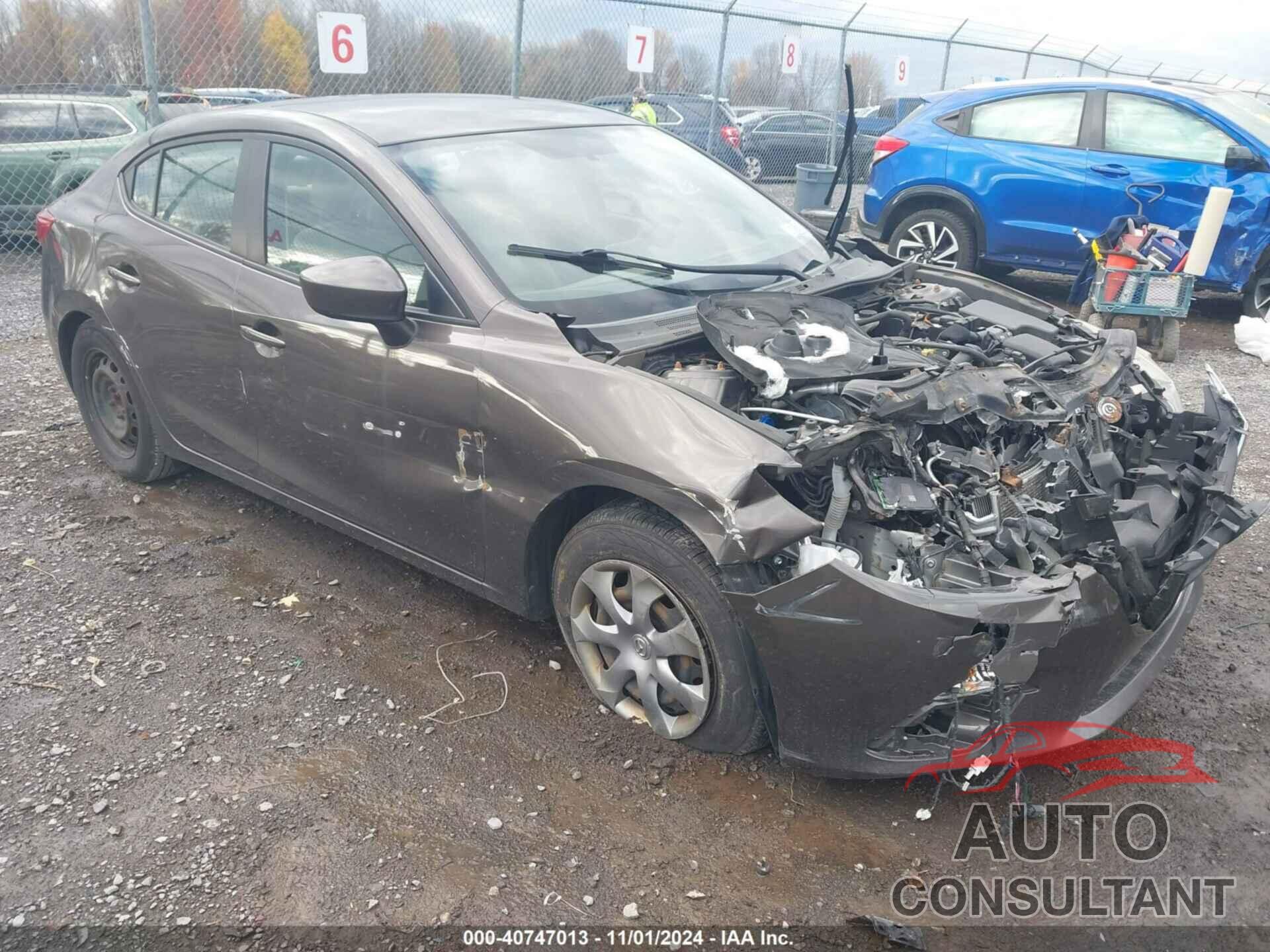 MAZDA MAZDA3 2016 - JM1BM1T76G1316518