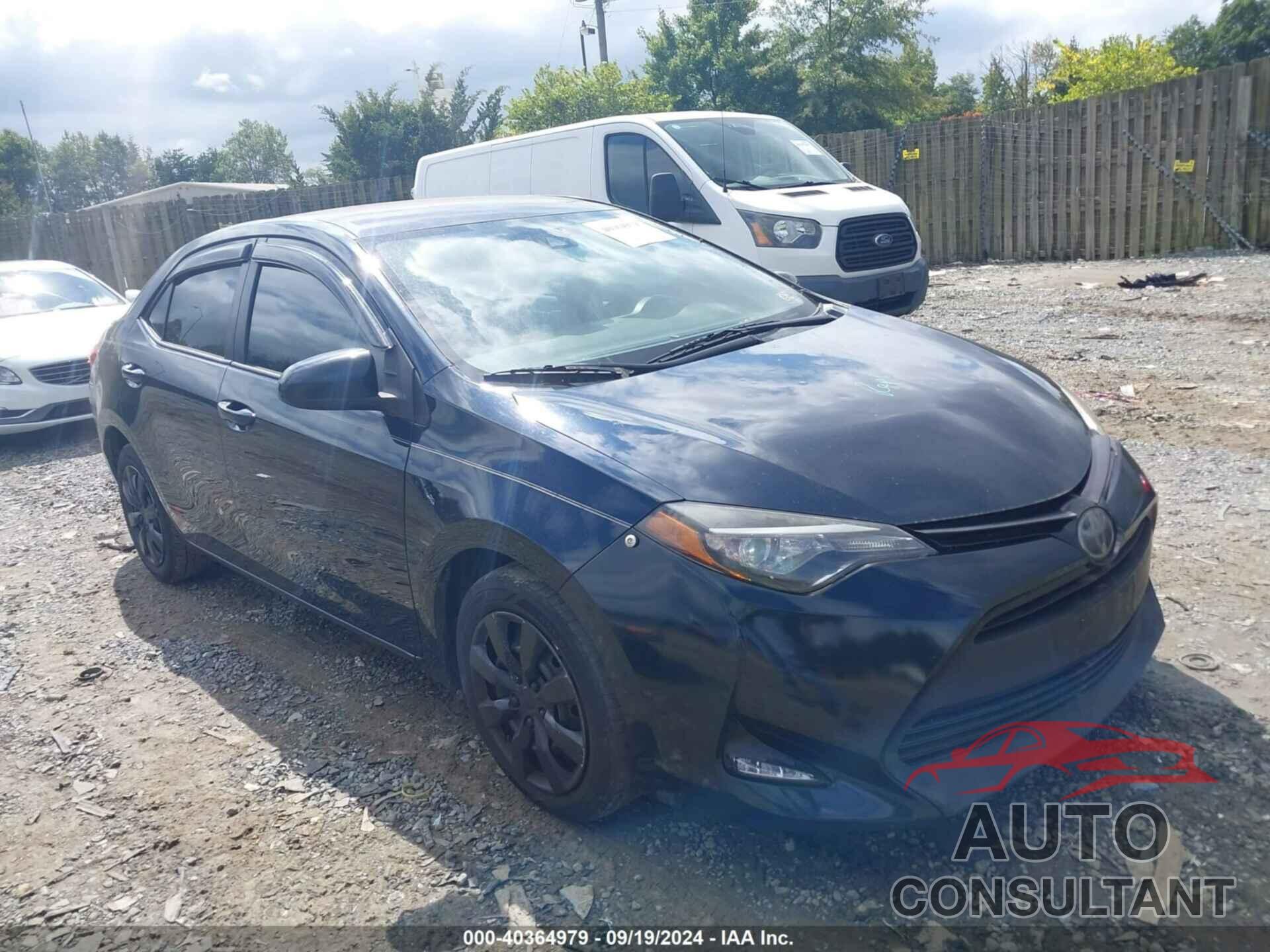 TOYOTA COROLLA 2019 - 2T1BURHE1KC193978